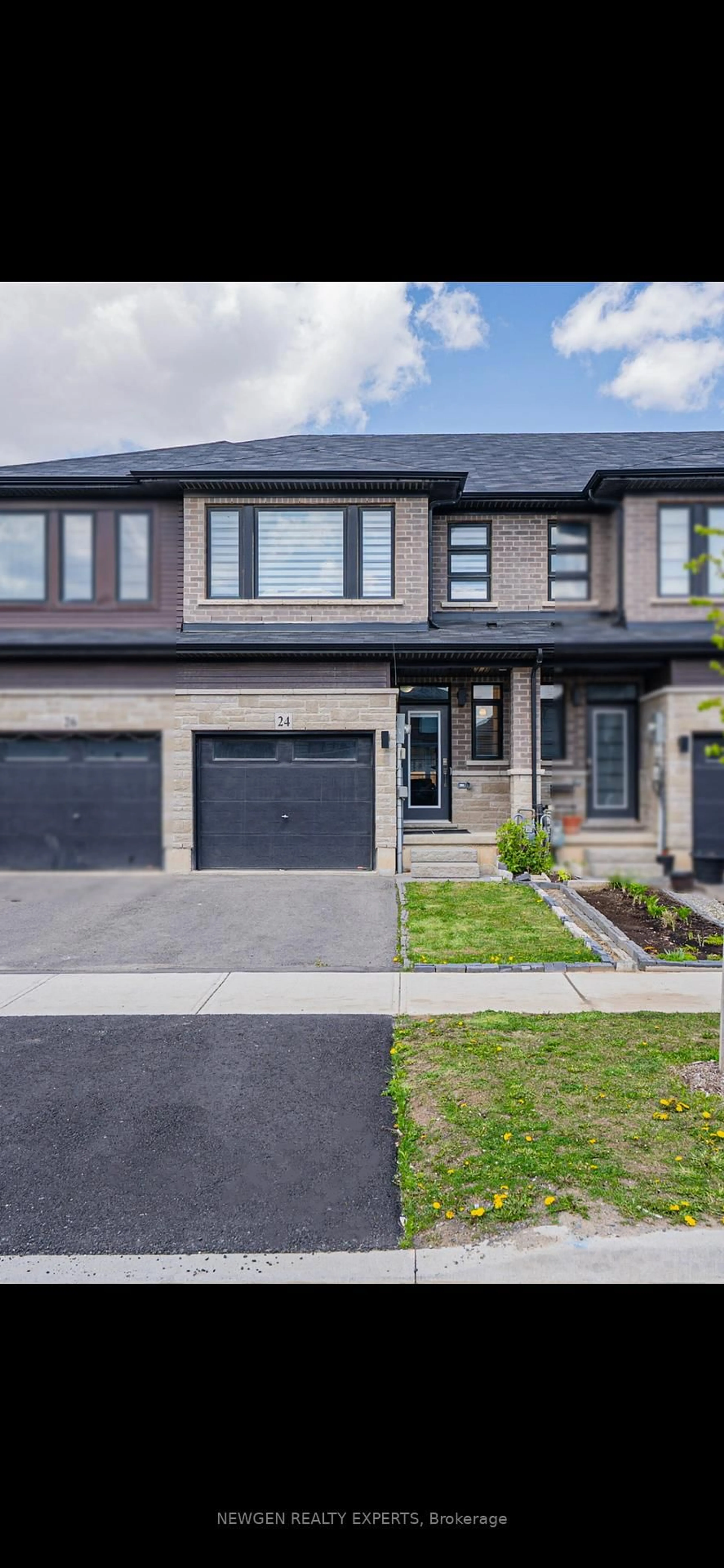 Home with brick exterior material, street for 24 Bellhouse Ave, Brantford Ontario N3T 0T7