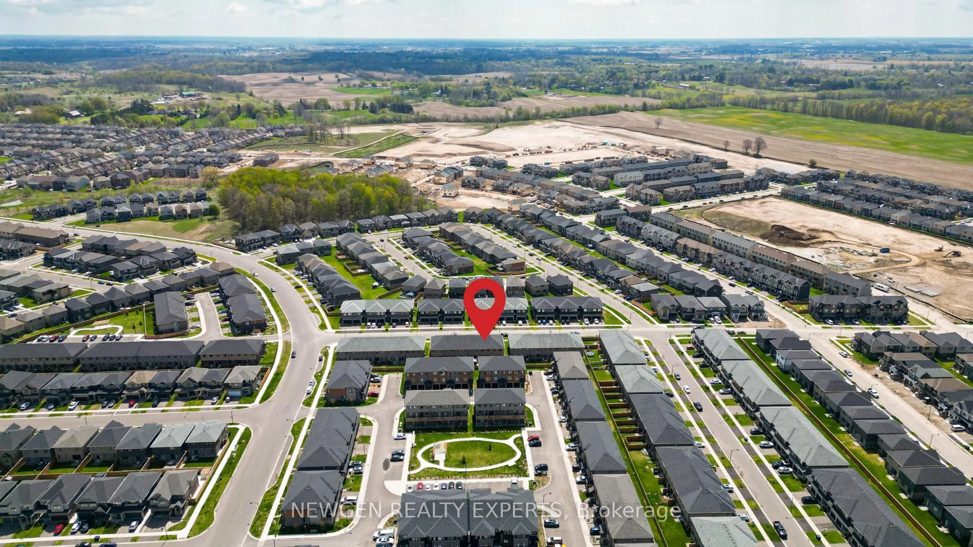 A pic from outside/outdoor area/front of a property/back of a property/a pic from drone, street for 24 Bellhouse Ave, Brantford Ontario N3T 0T7