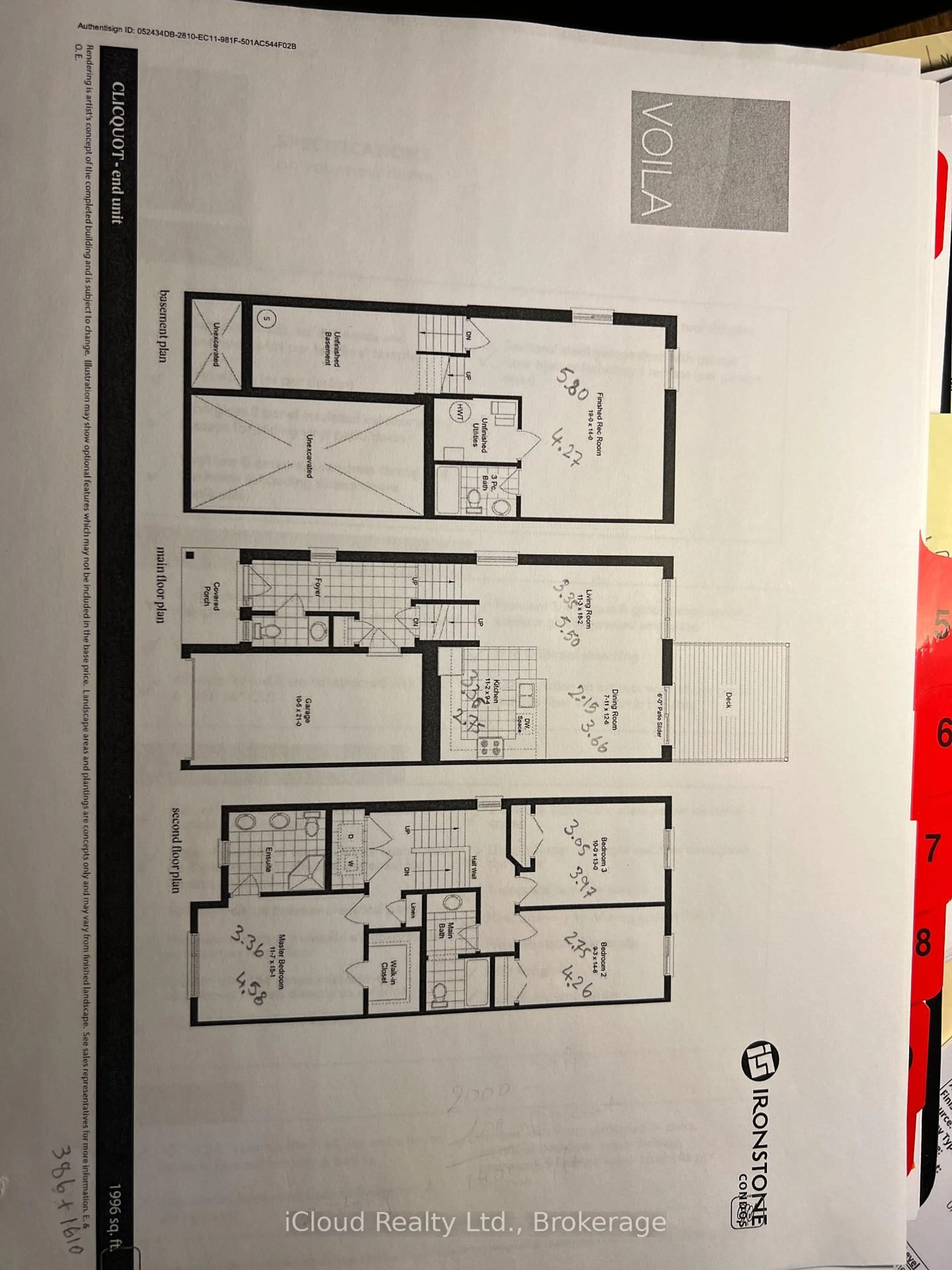 Floor plan for 745 Chelton Rd #40, London South Ontario N6M 0J1