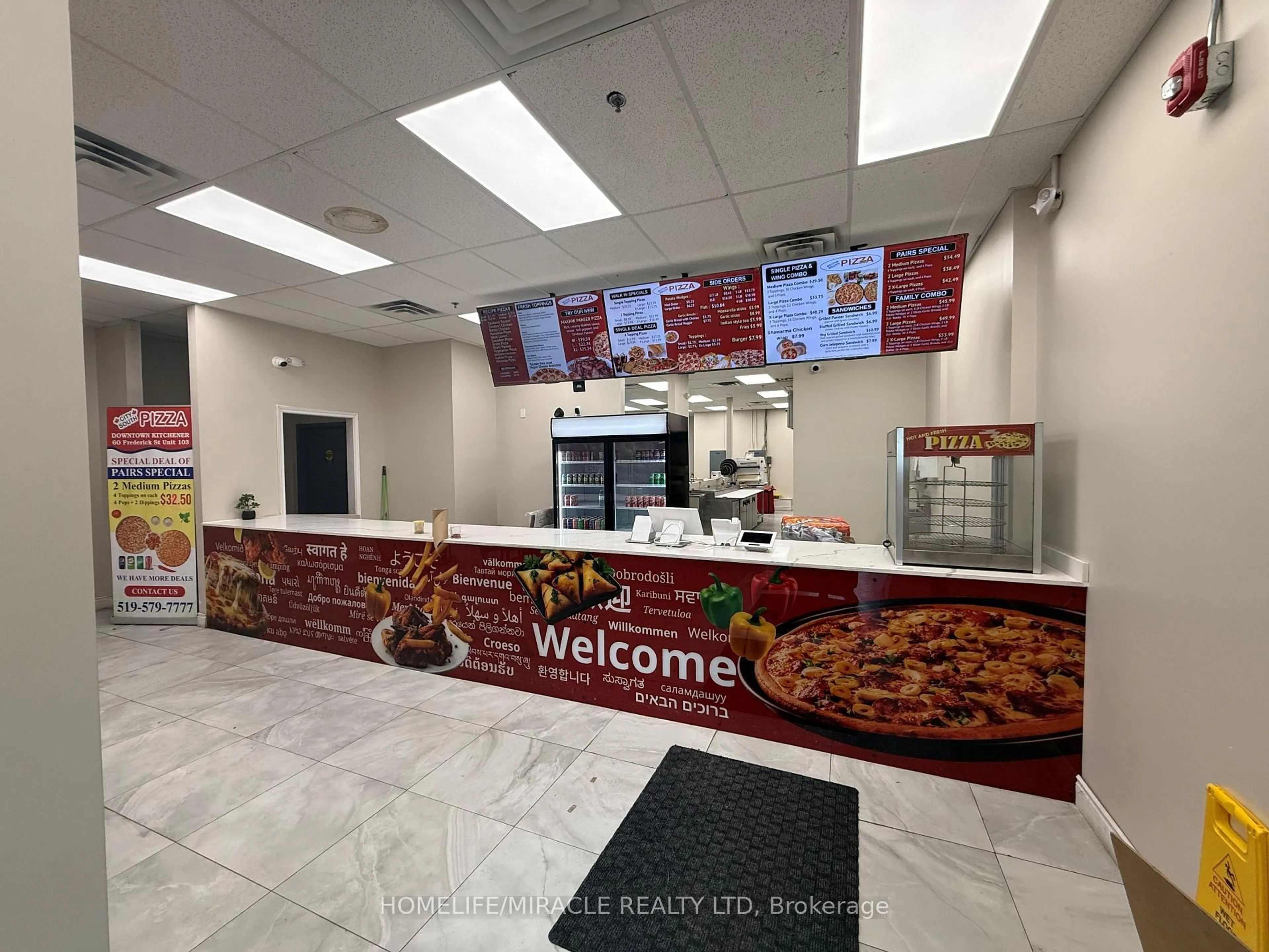 Indoor foyer for 60 Frederick St, Kitchener Ontario N2H 0C7