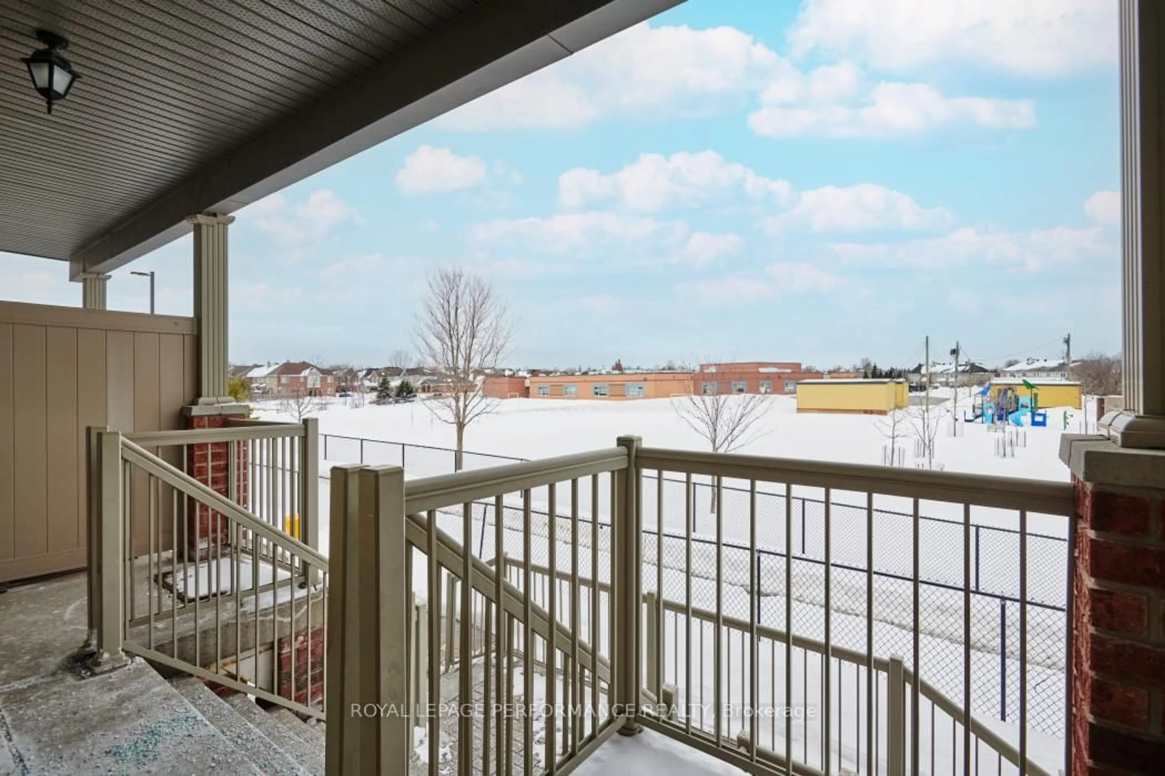 Balcony in the apartment, city buildings view from balcony for 1107 E Stittsville Main St #89, Stittsville Ontario K2S 0C8