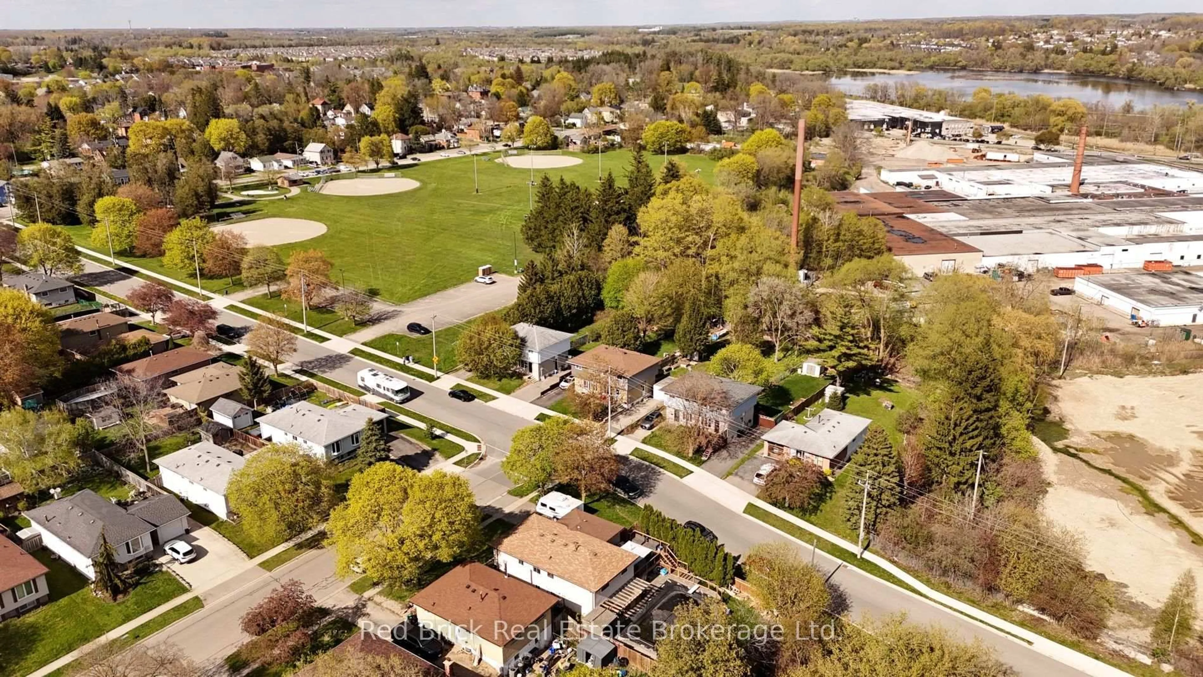 A pic from outside/outdoor area/front of a property/back of a property/a pic from drone, street for 51 Clemens Ave, Cambridge Ontario N3C 2W6