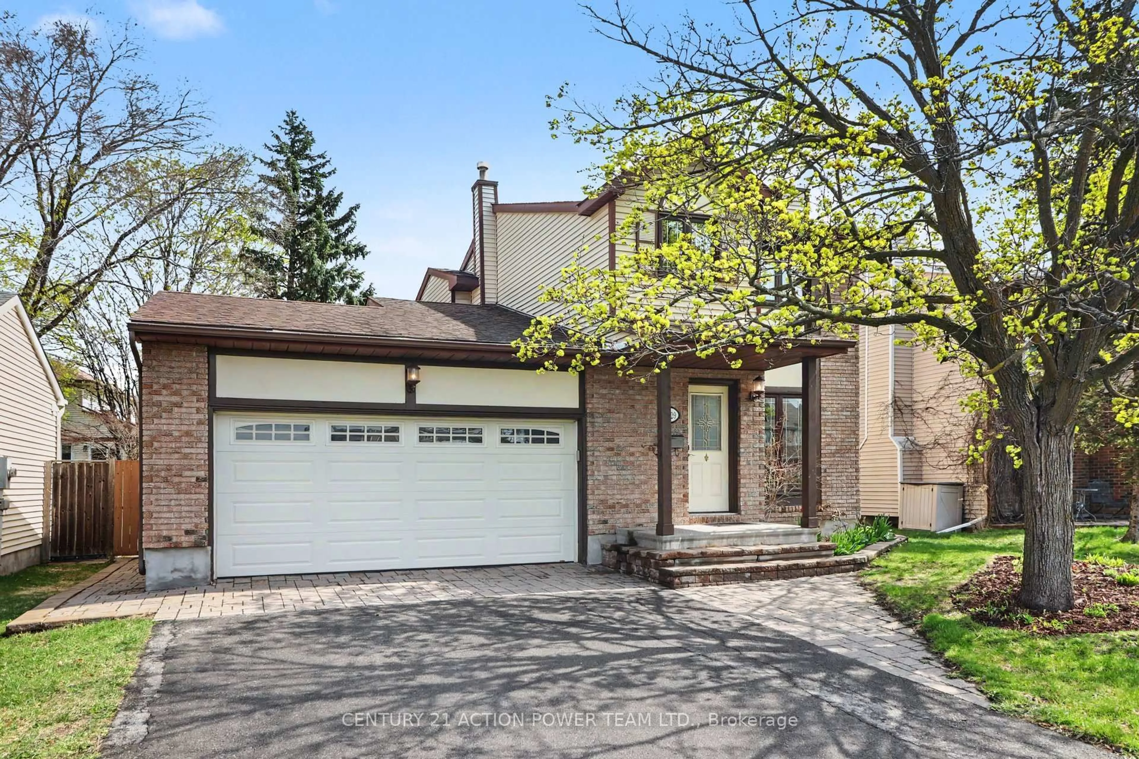 Home with brick exterior material, street for 1729 Bottriell Way, Orleans Ontario K4A 1N5