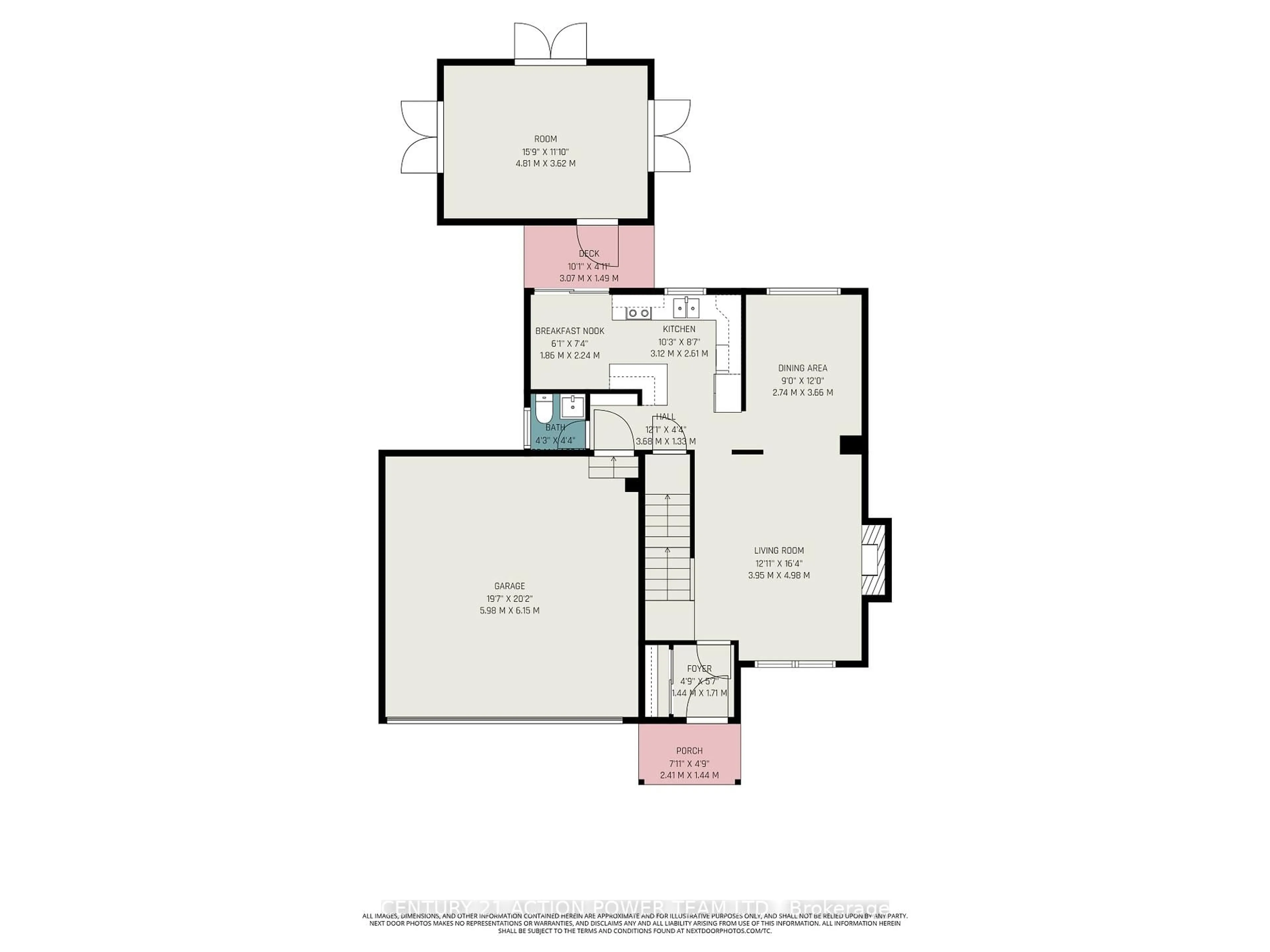 Floor plan for 1729 Bottriell Way, Orleans Ontario K4A 1N5