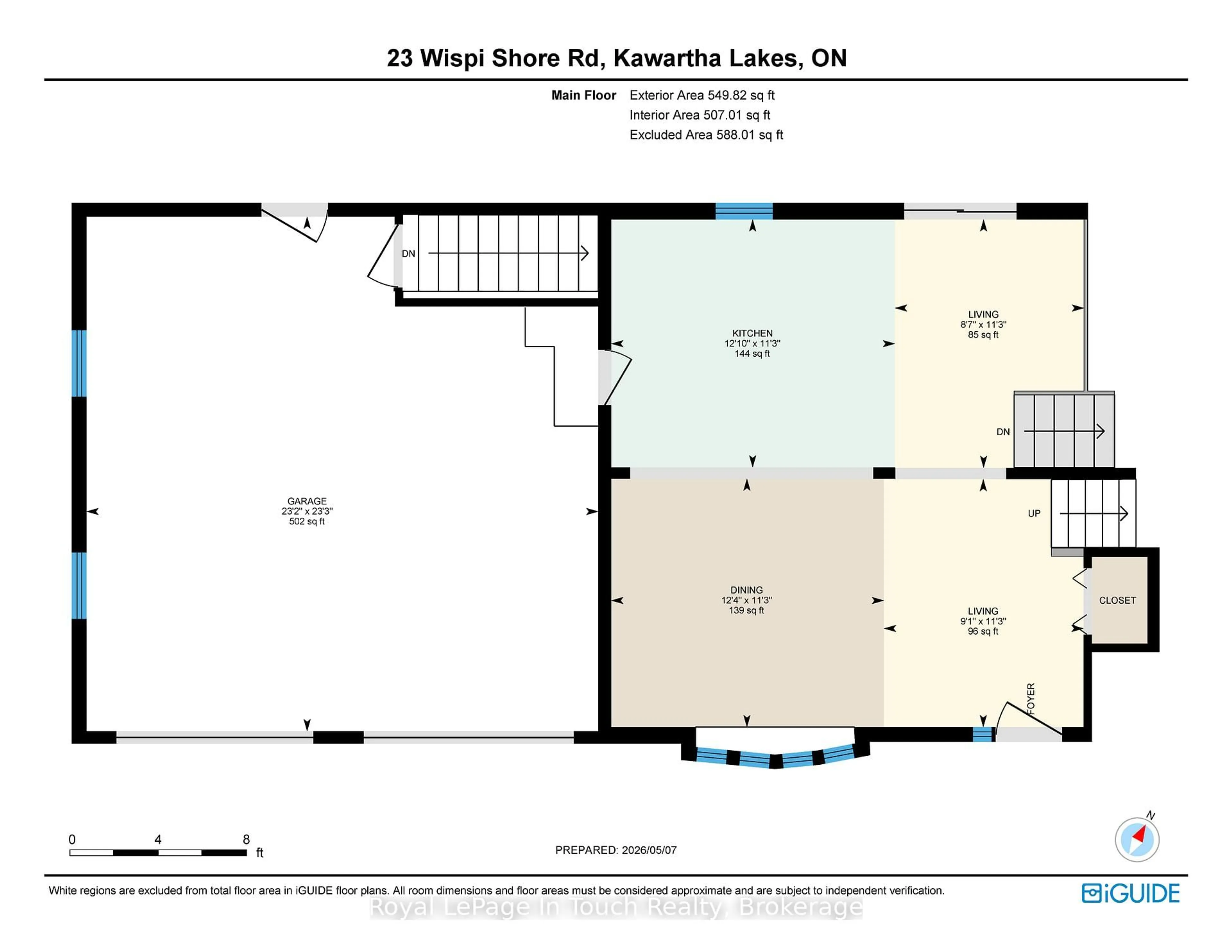Floor plan for 23 Wispi Shore Rd, Kawartha Lakes Ontario K9V 0K4