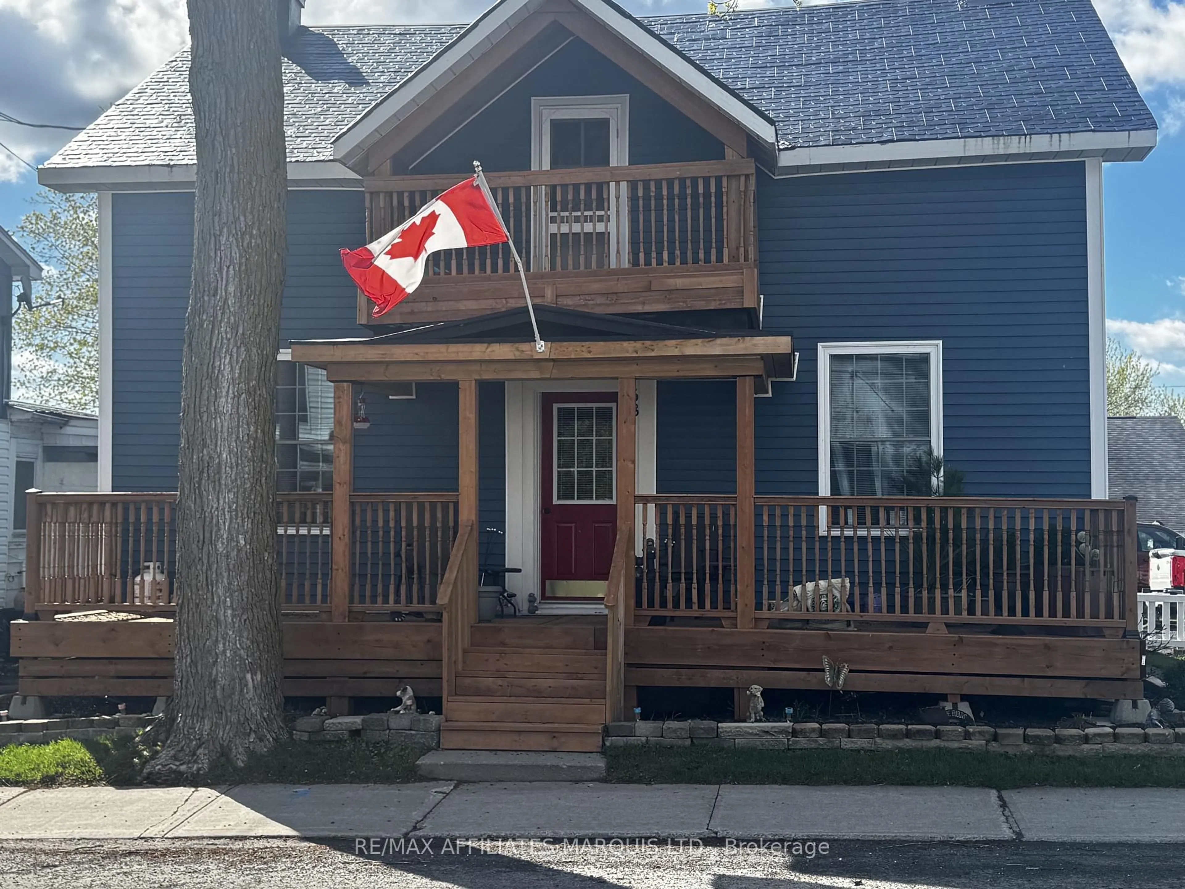 Home with vinyl exterior material, street for 58 Kenyon St, North Glengarry Ontario K0C 1A0