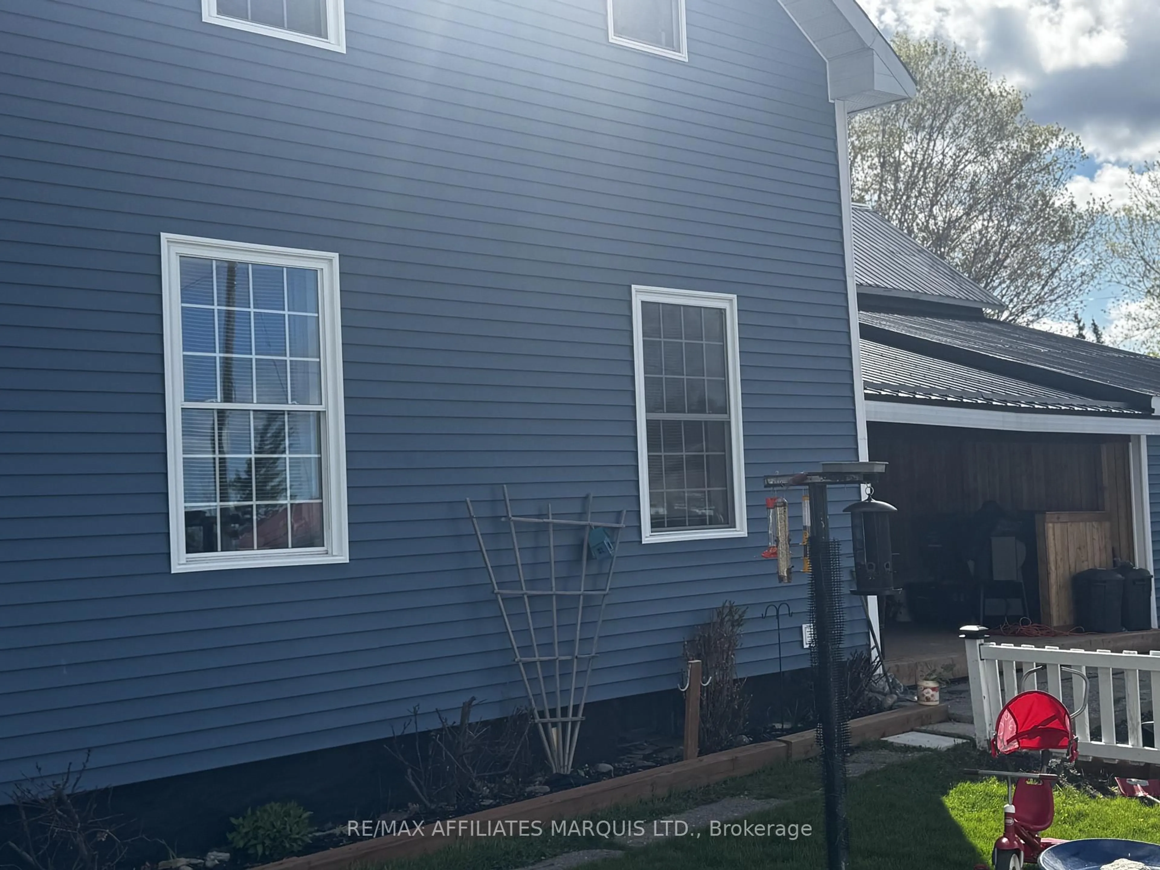 Home with vinyl exterior material, street for 58 Kenyon St, North Glengarry Ontario K0C 1A0