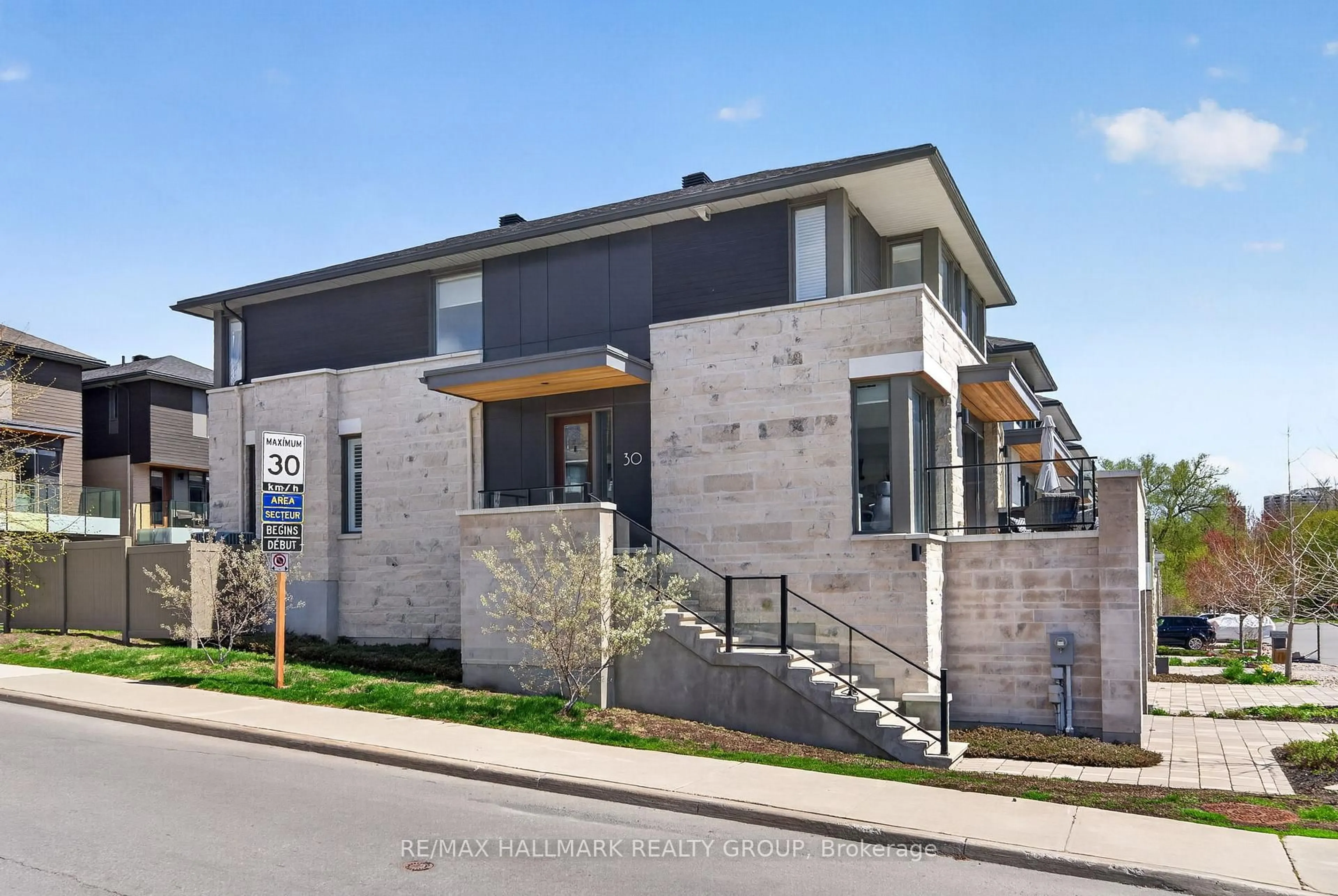 Home with brick exterior material, street for 30 Telmon St, Ottawa Ontario K1S 5P7