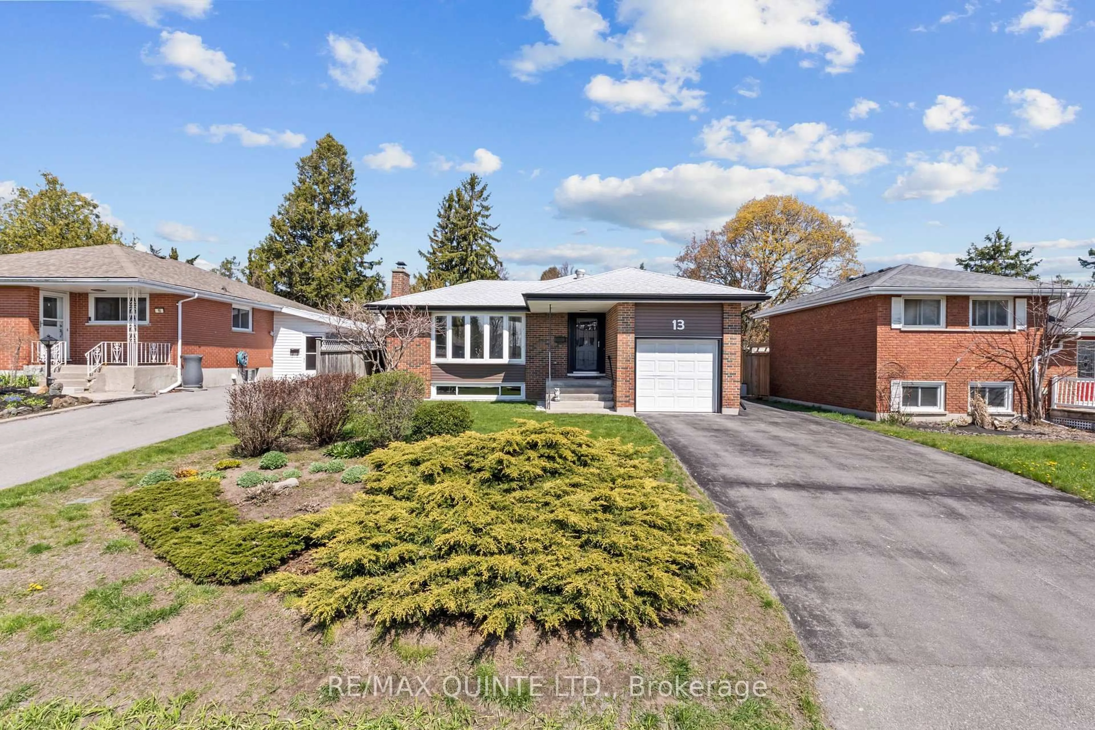 Home with brick exterior material, street for 13 Gearin St, Quinte West Ontario K8V 3Y2
