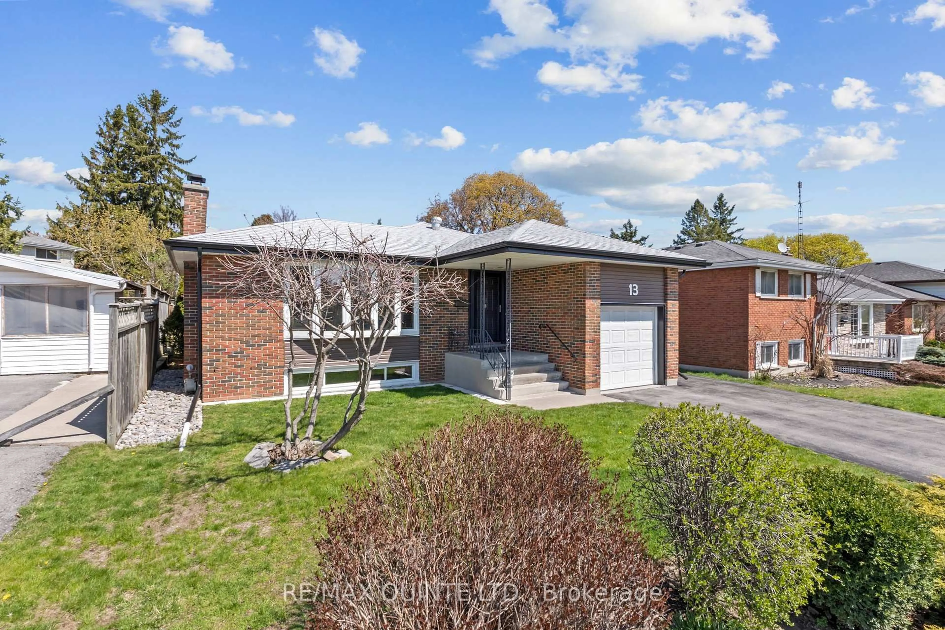 Home with brick exterior material, street for 13 Gearin St, Quinte West Ontario K8V 3Y2