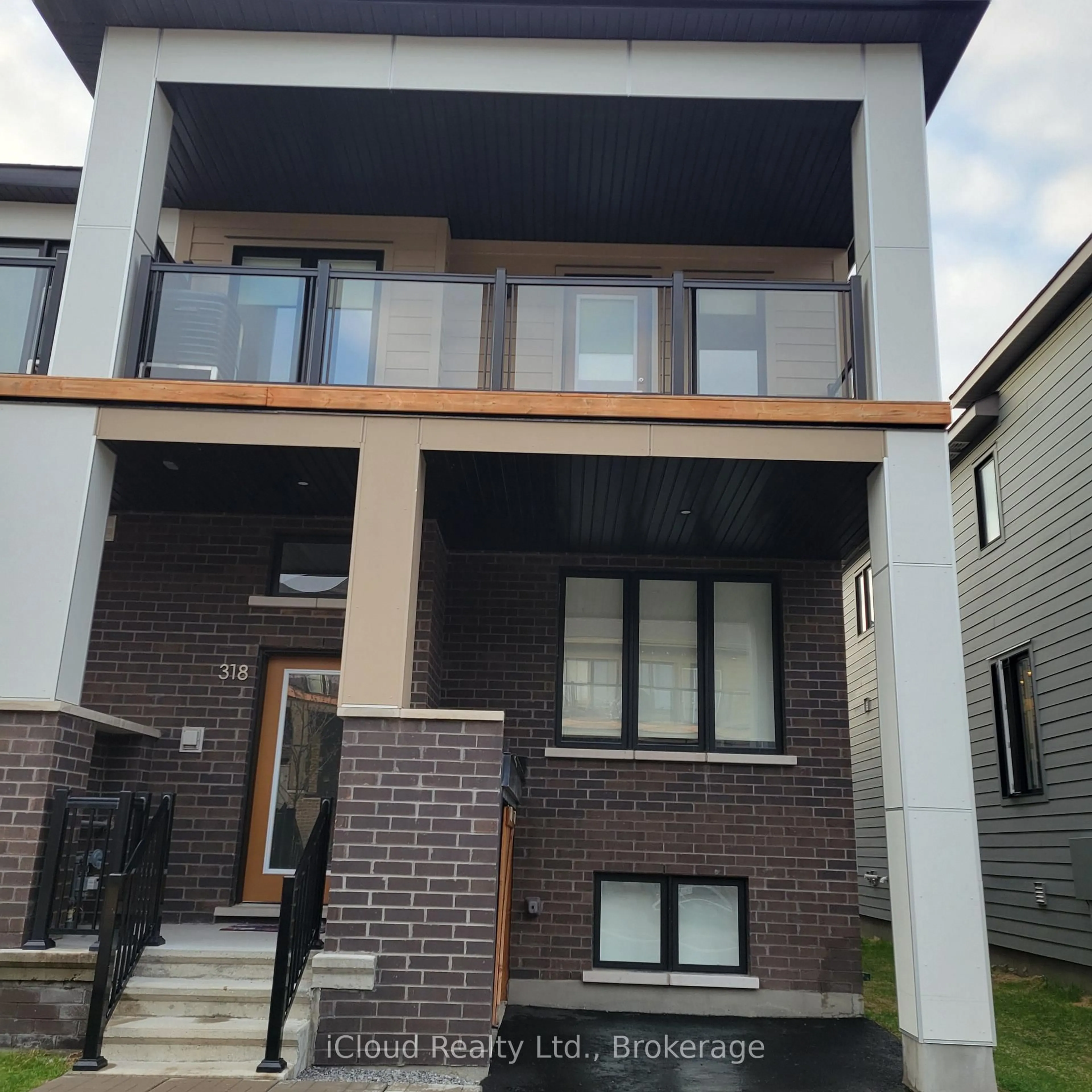 Home with brick exterior material, street for 318 Catsfoot Walk, Ottawa Ontario K2J 7G9