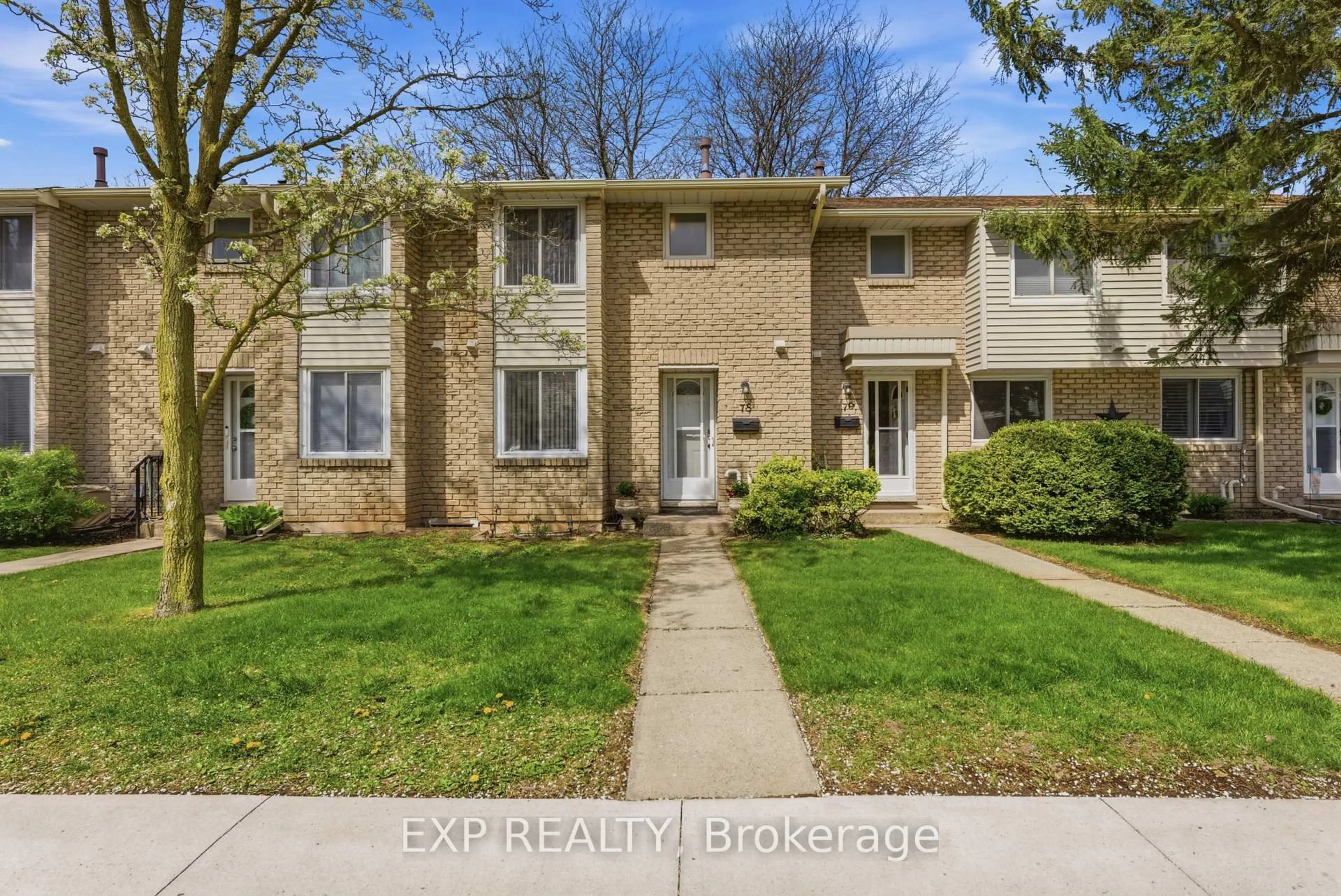 Home with brick exterior material, street for 6767 Thorold Stone Rd #78, Niagara Falls Ontario L2J 3W9