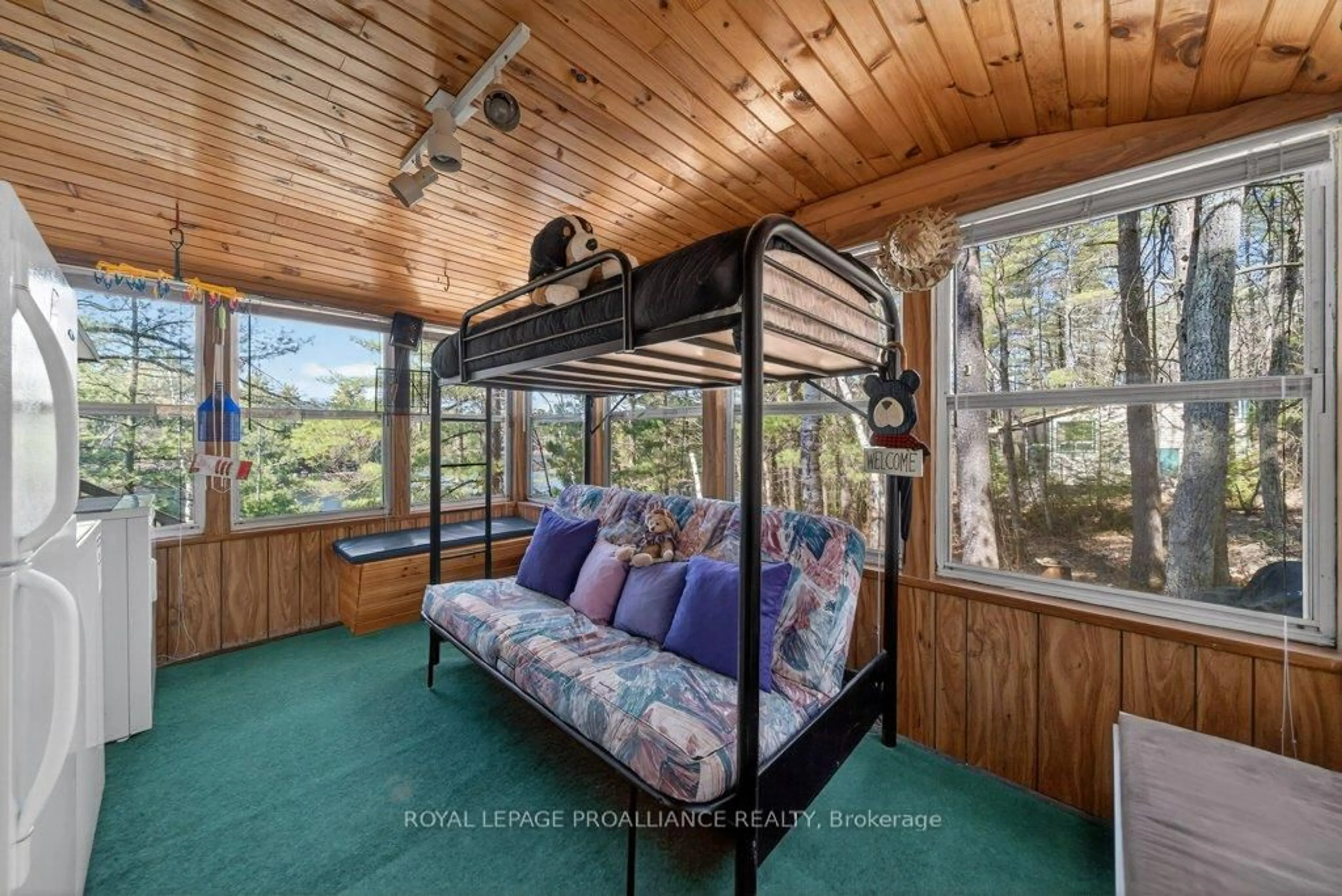 Bedroom with bed, unknown for 1038A Brown's Lane, Ardoch Ontario K0H 1C0