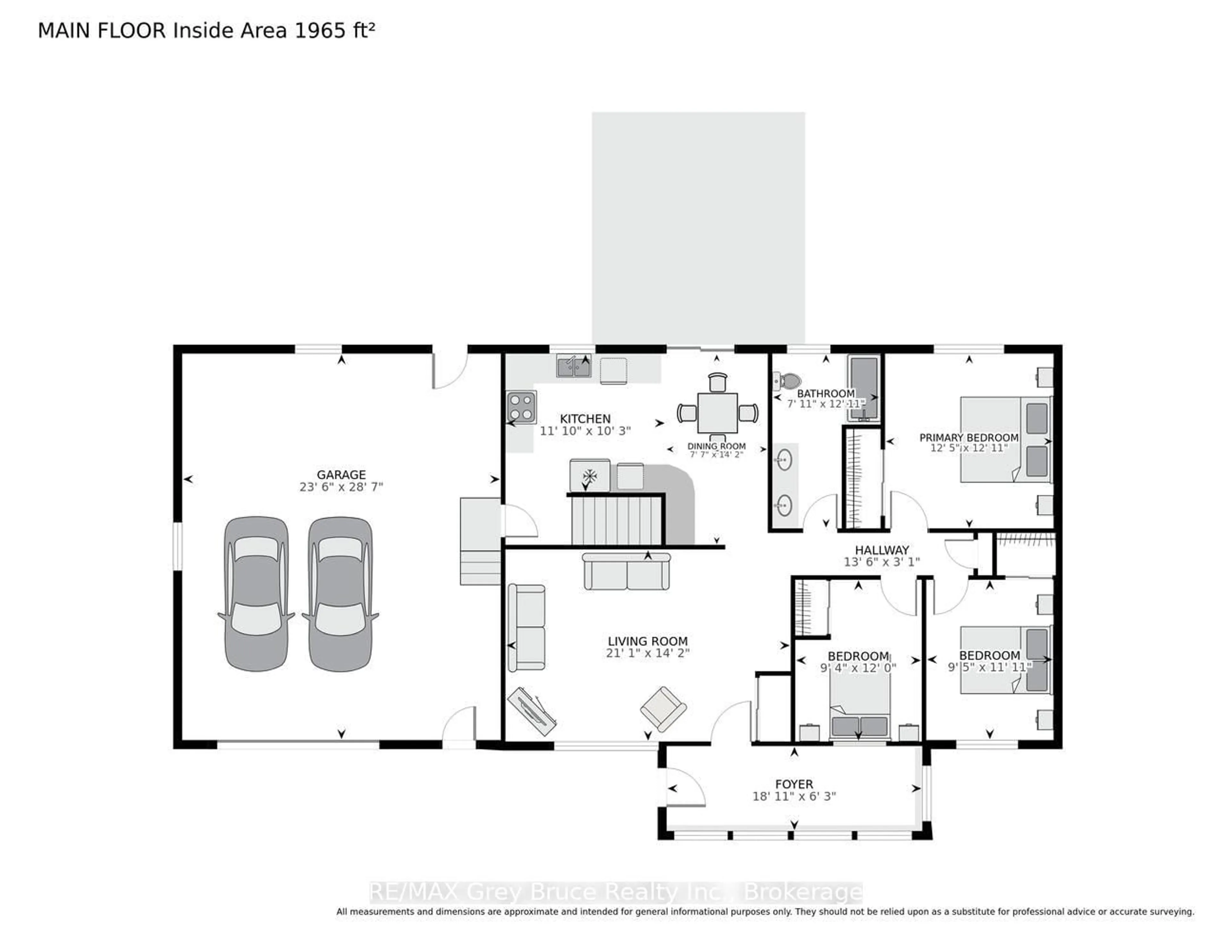 Floor plan for 9 Bayfield St, Northern Bruce Peninsula Ontario N0H 1W0