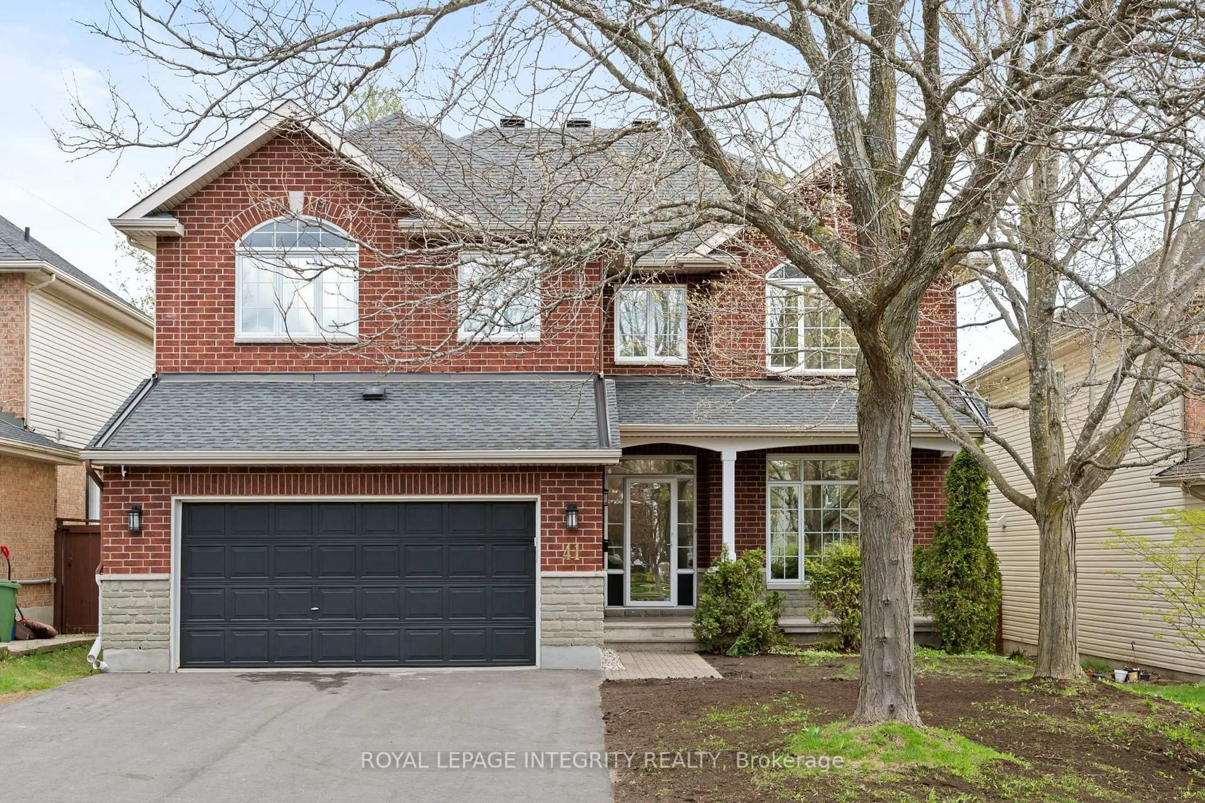 Home with brick exterior material, street for 41 Bramblewood Cres, Ottawa Ontario K2M 2H2