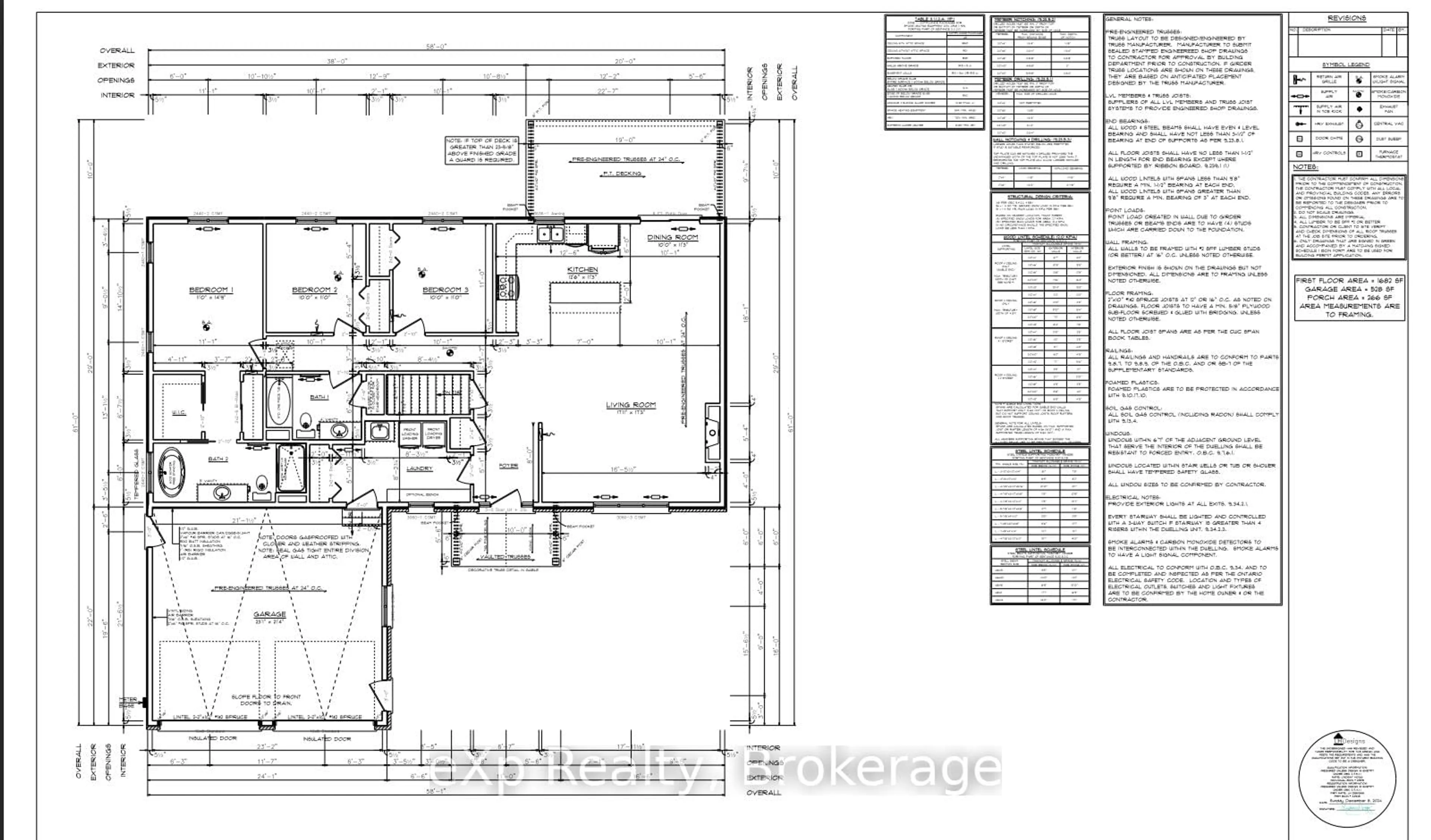Floor plan for 115 Feairs Dr, Southgate Ontario N0G 1N0