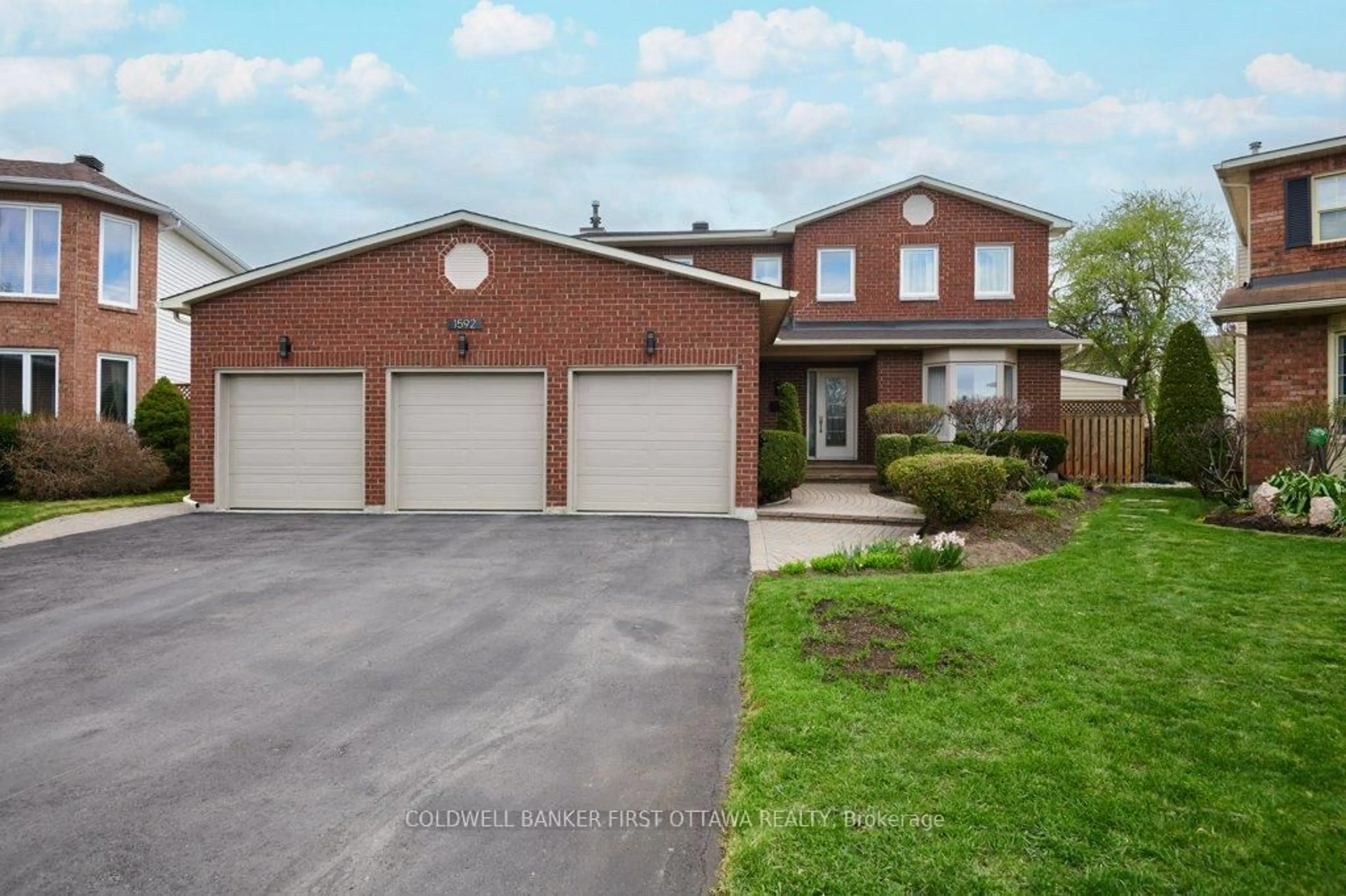 Home with brick exterior material, street for 1592 Zachary St, Ottawa Ontario K1C 6C6
