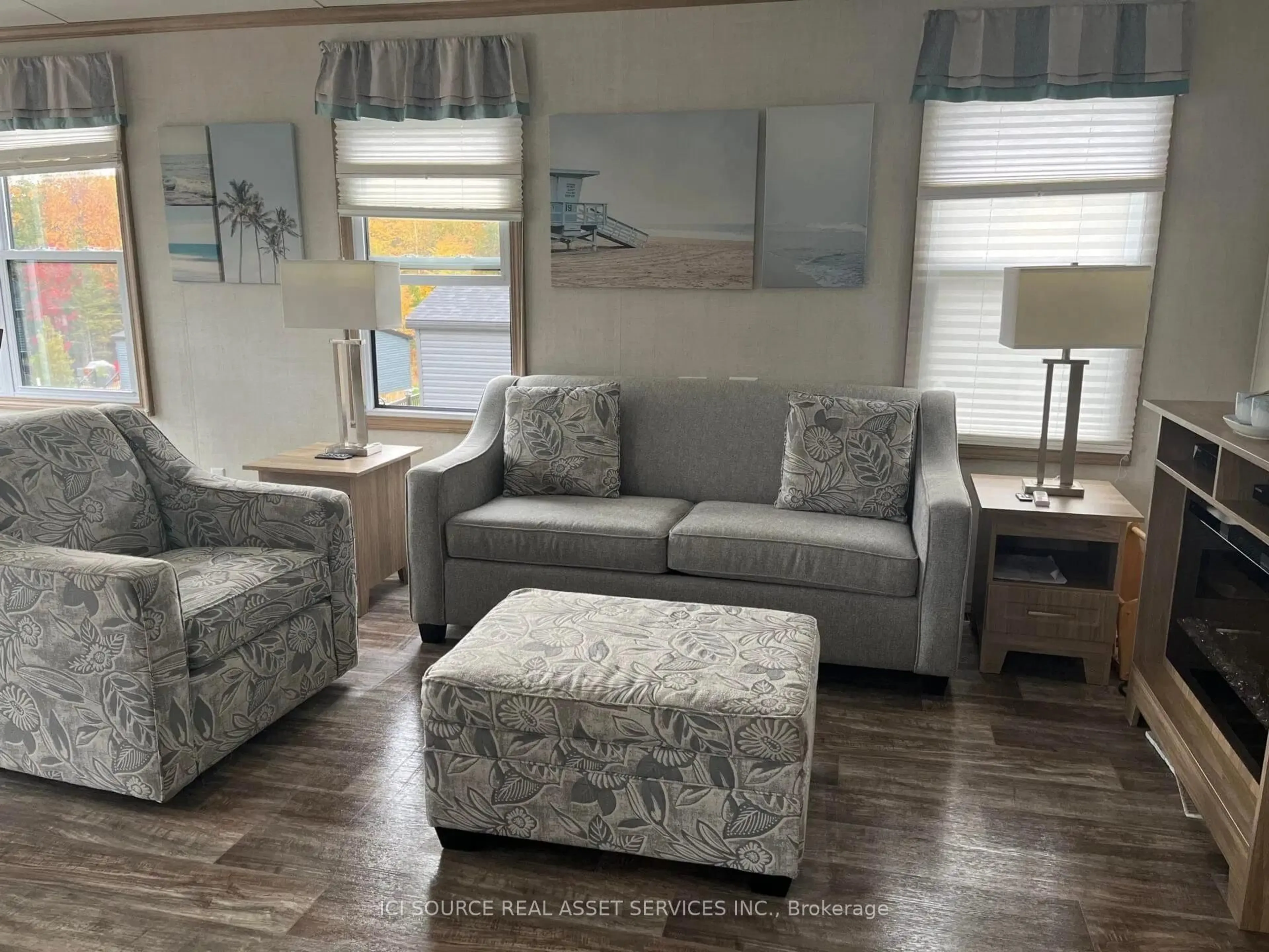 Living room with furniture, unknown for 1047 Bonnie Lake Camp Rd #WCW16, Bracebridge Ontario P1L 1W9