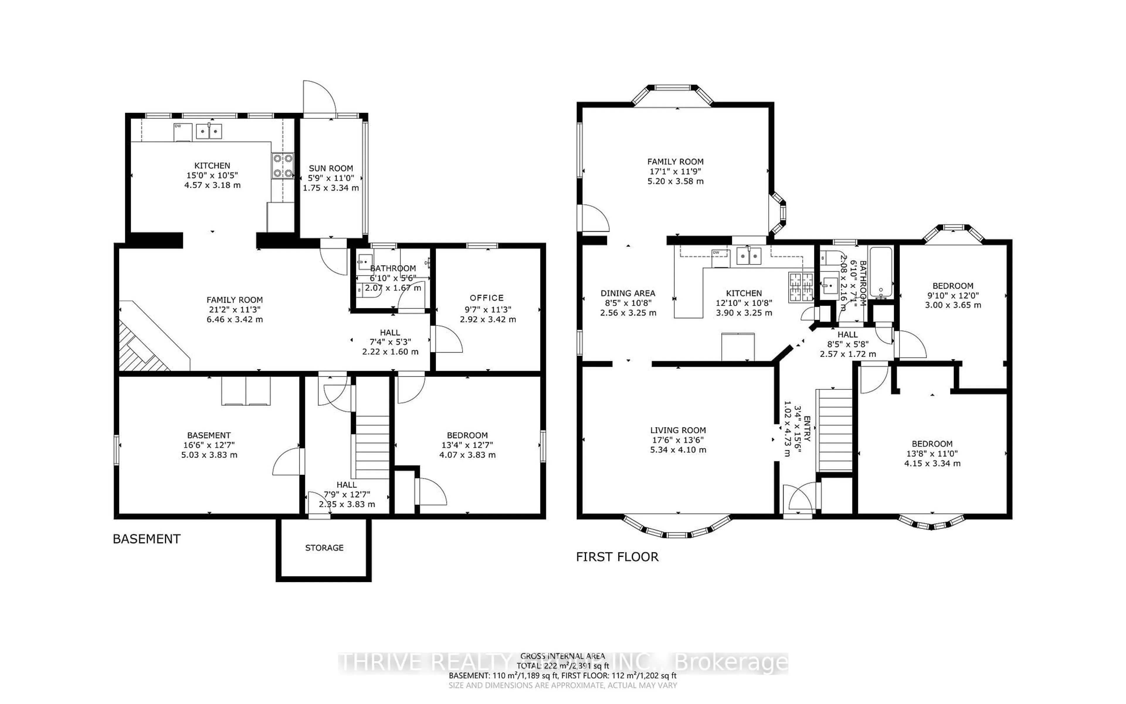 Floor plan for 363 Brock St, London South Ontario N6K 2M3