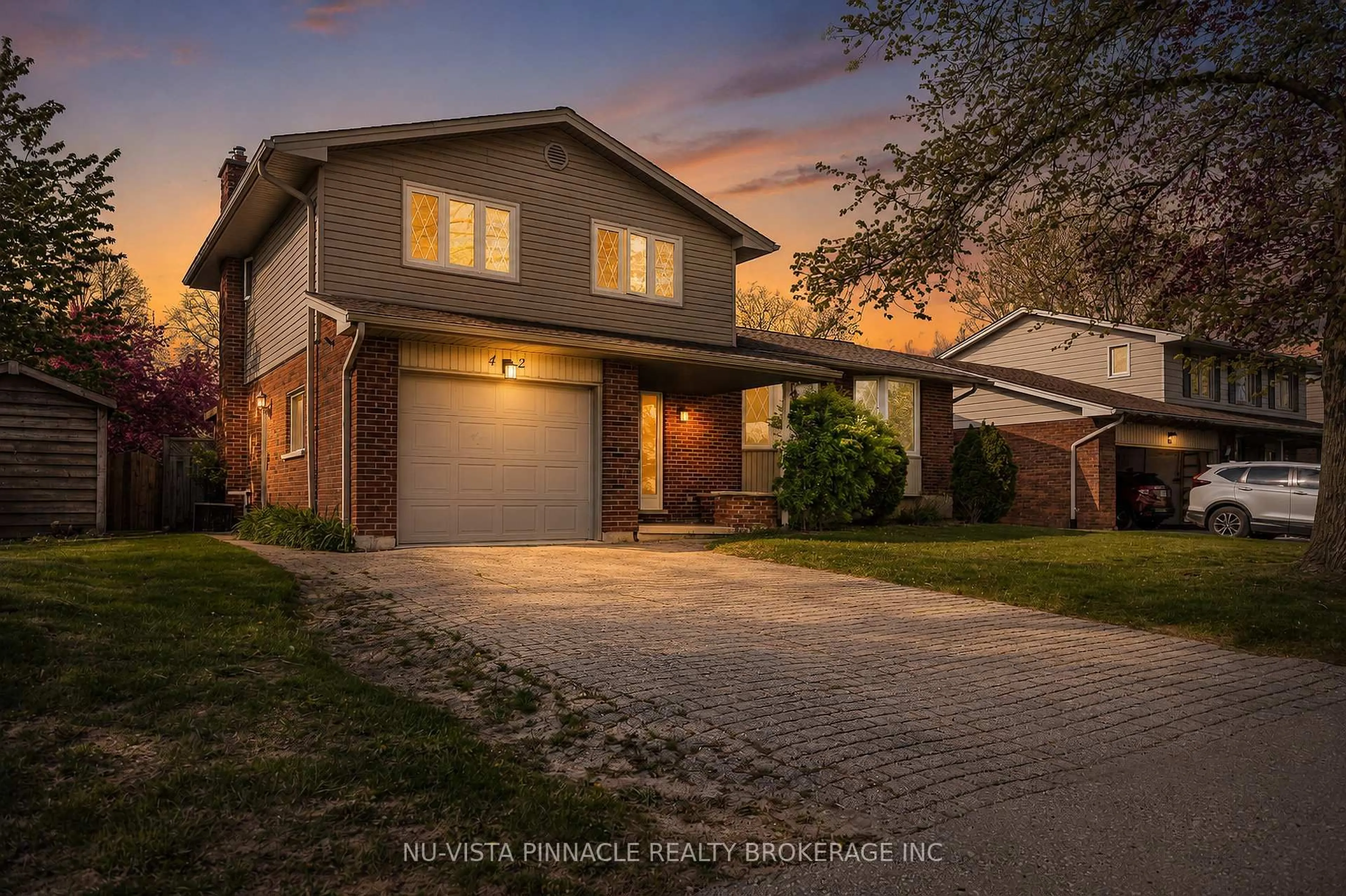 Home with brick exterior material, street for 42 Milford Cres, London North Ontario N5X 1A8