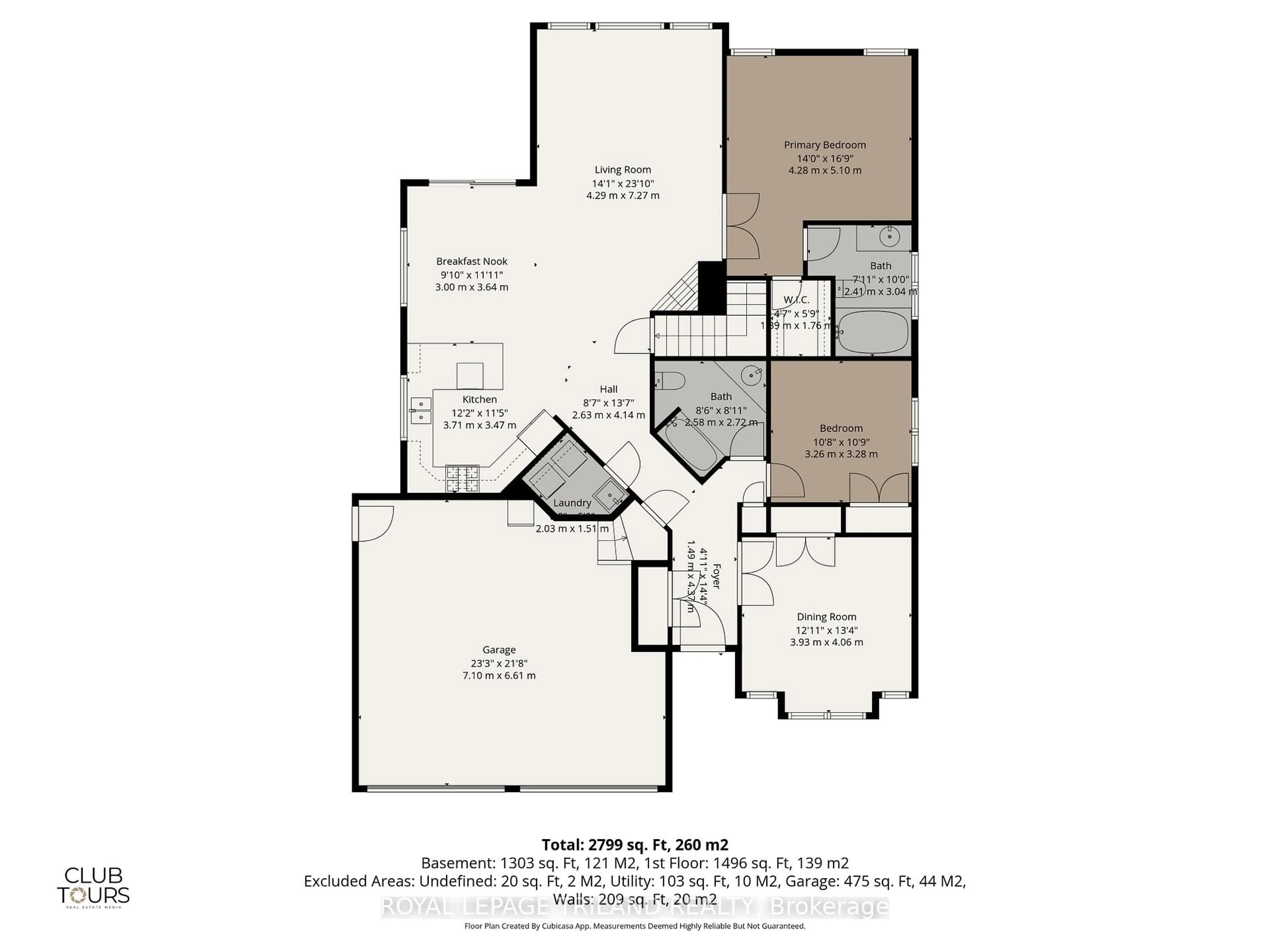 Floor plan for 24671 Dodge Dr, Strathroy-Caradoc Ontario N7G 3B5