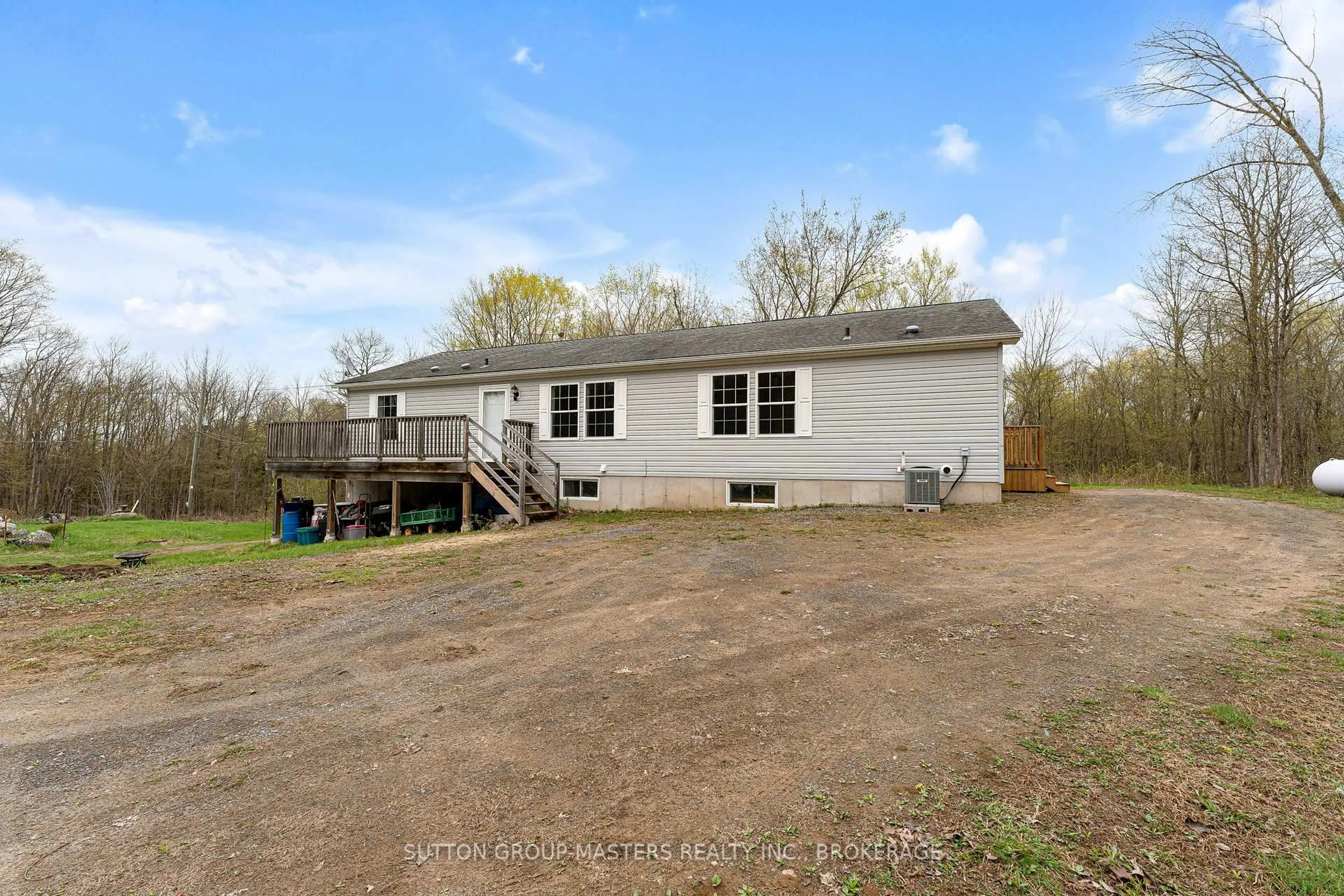 A pic from outside/outdoor area/front of a property/back of a property/a pic from drone, unknown for 1140 St. Georges Lake Rd, Maberly Ontario K0H 2B0