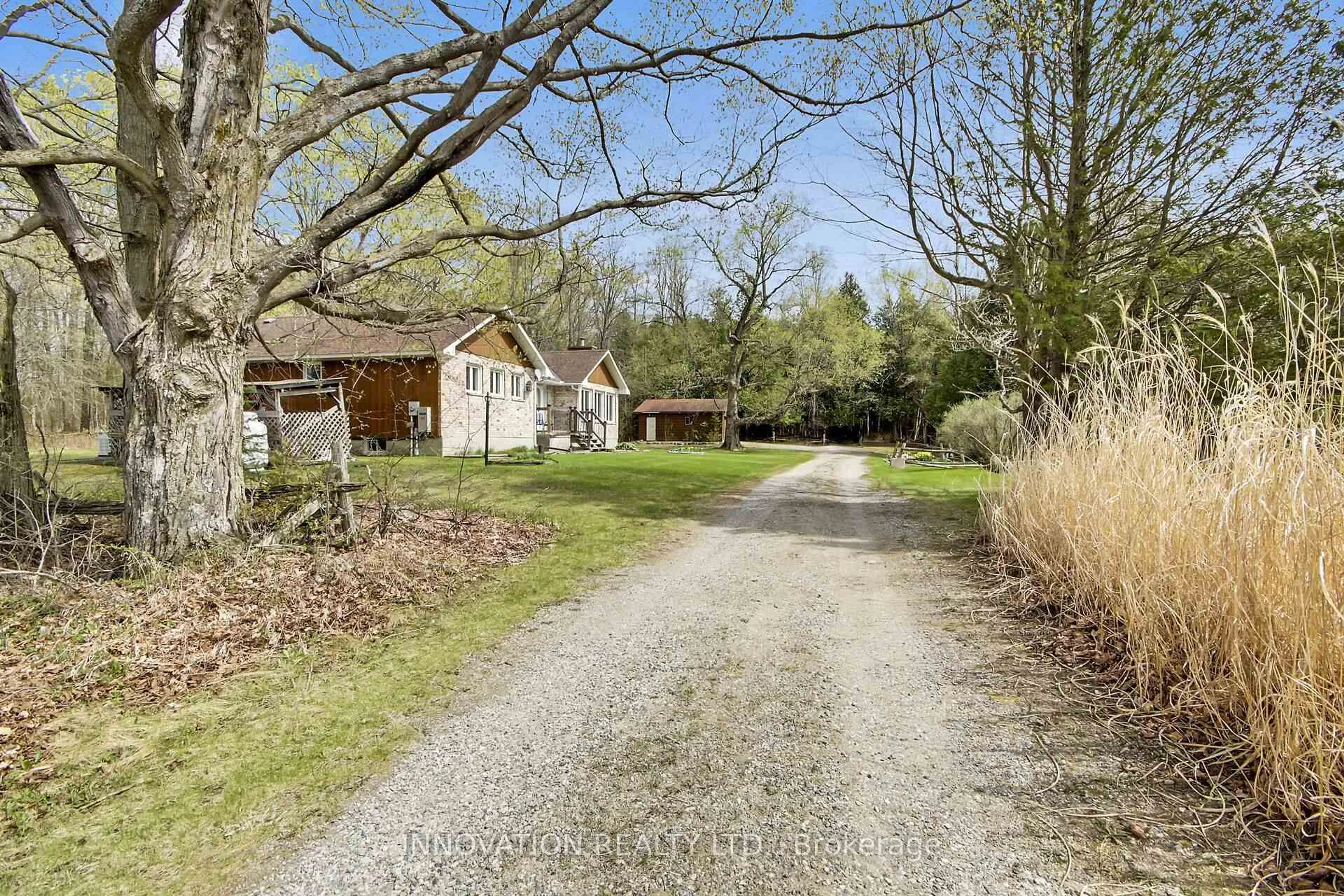 A pic from outside/outdoor area/front of a property/back of a property/a pic from drone, street for 2121 Ferguson Falls Rd, Lanark Ontario K0G 1K0