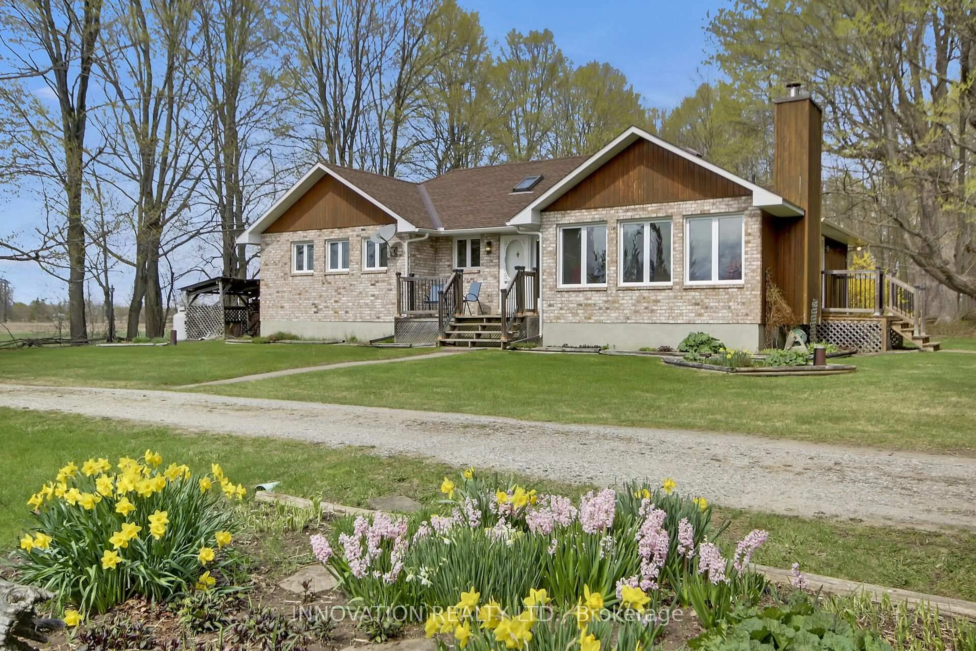 Home with brick exterior material, street for 2121 Ferguson Falls Rd, Lanark Ontario K0G 1K0