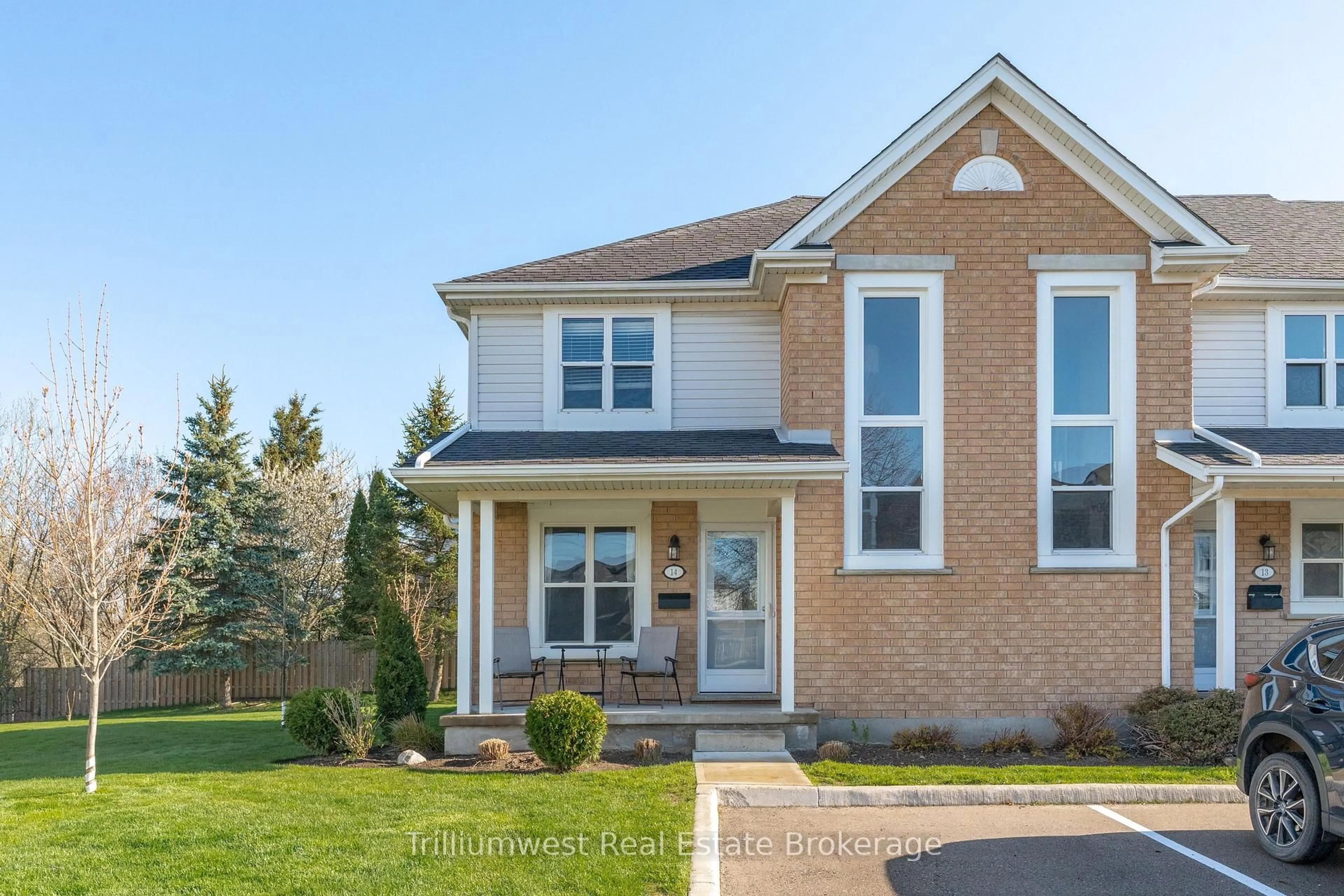 Home with brick exterior material, street for 426 Grange Rd #14, Guelph Ontario N1E 7E4
