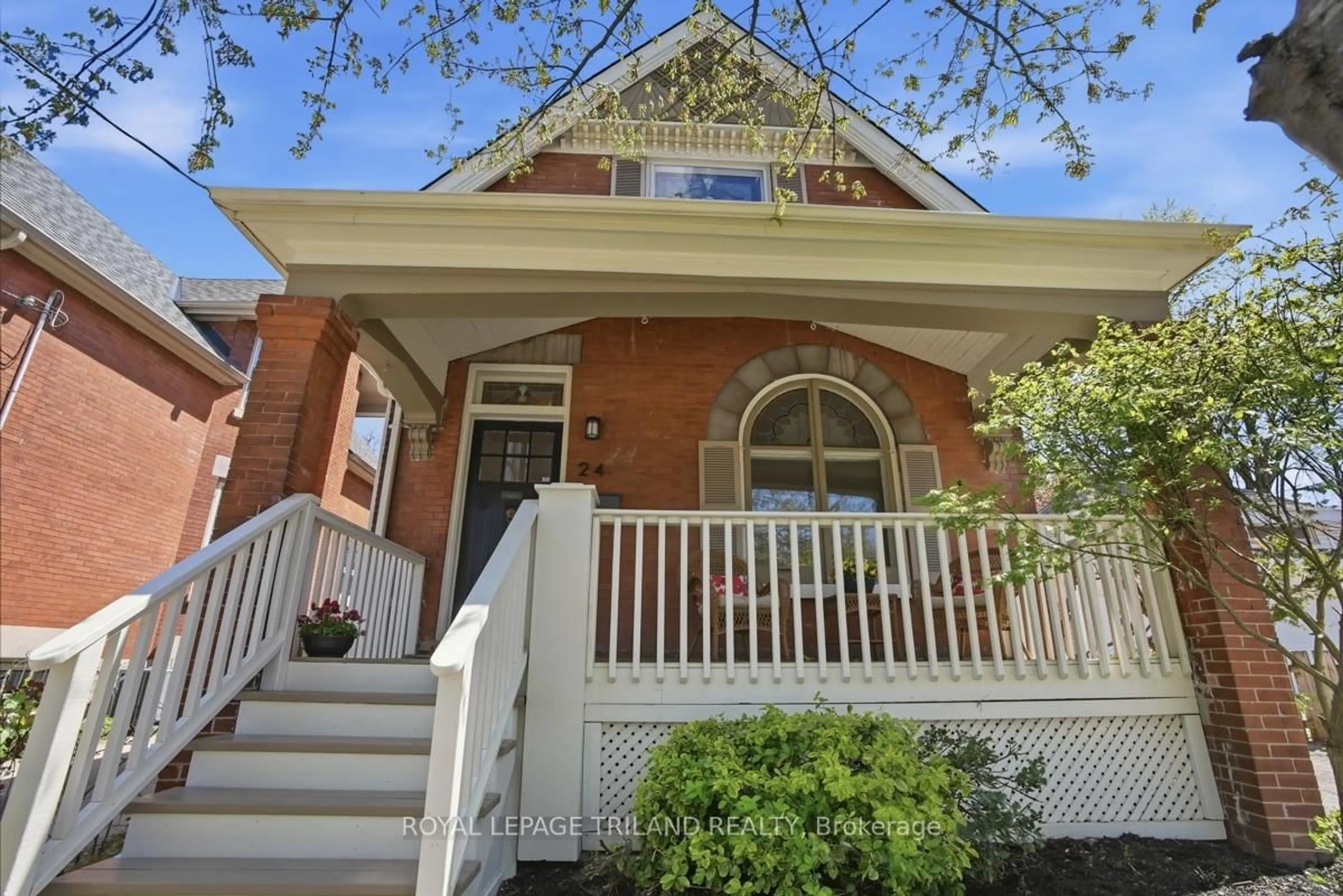Home with brick exterior material, street for 24 Cathcart St, London South Ontario N6C 3N1