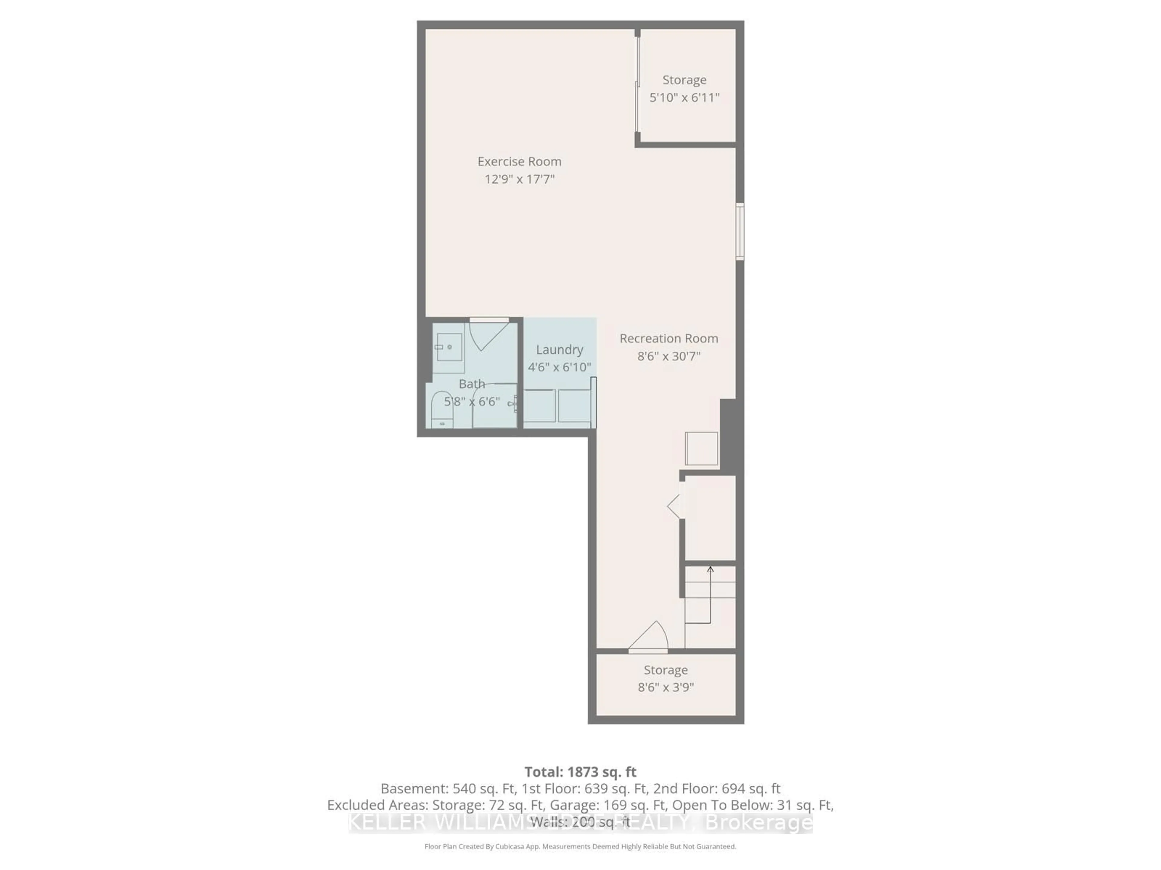 Floor plan for 39 Harnesworth Cres, Hamilton Ontario L0R 2H6