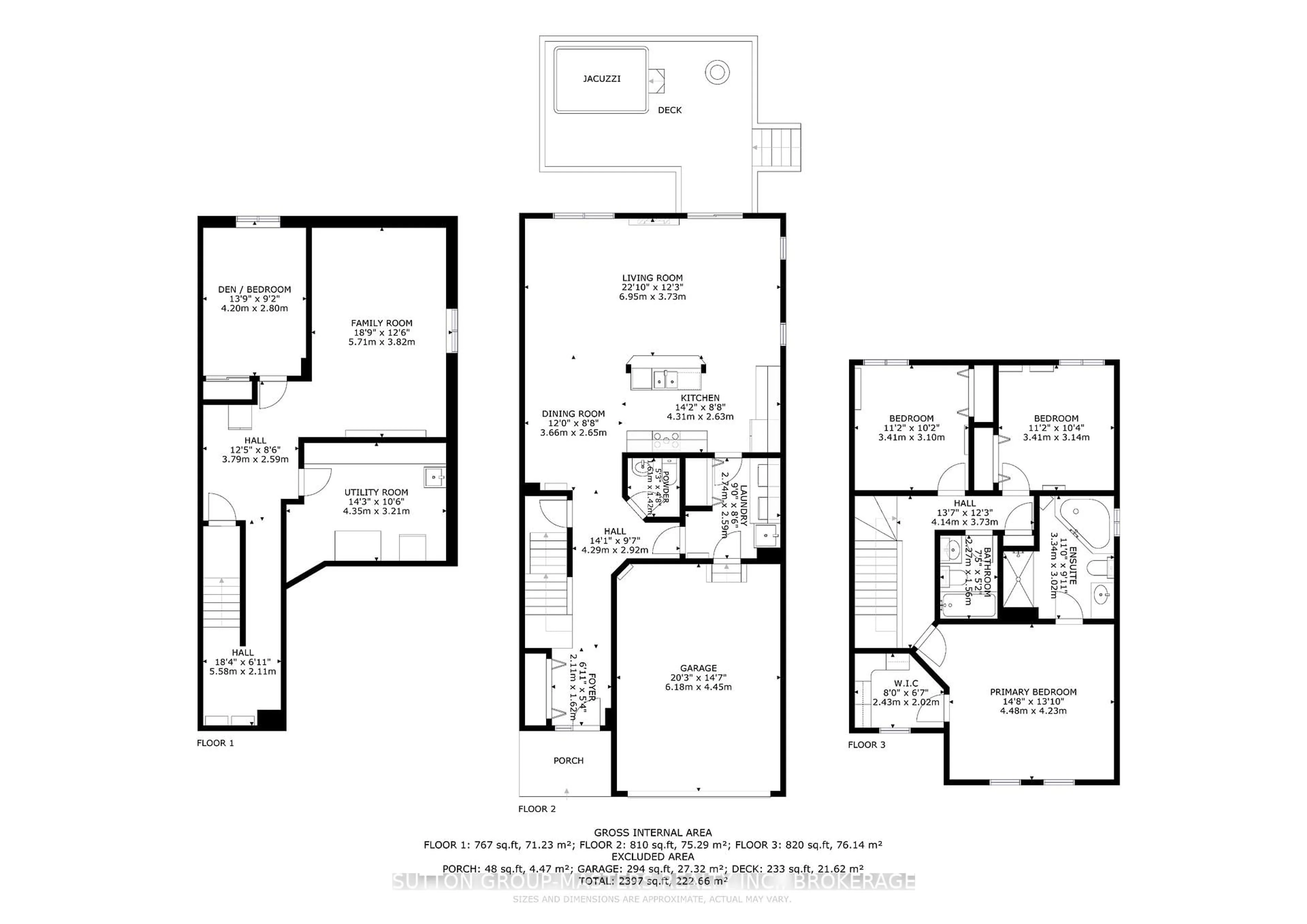 Floor plan for 1399 Atkinson St, Kingston Ontario K7P 0C4