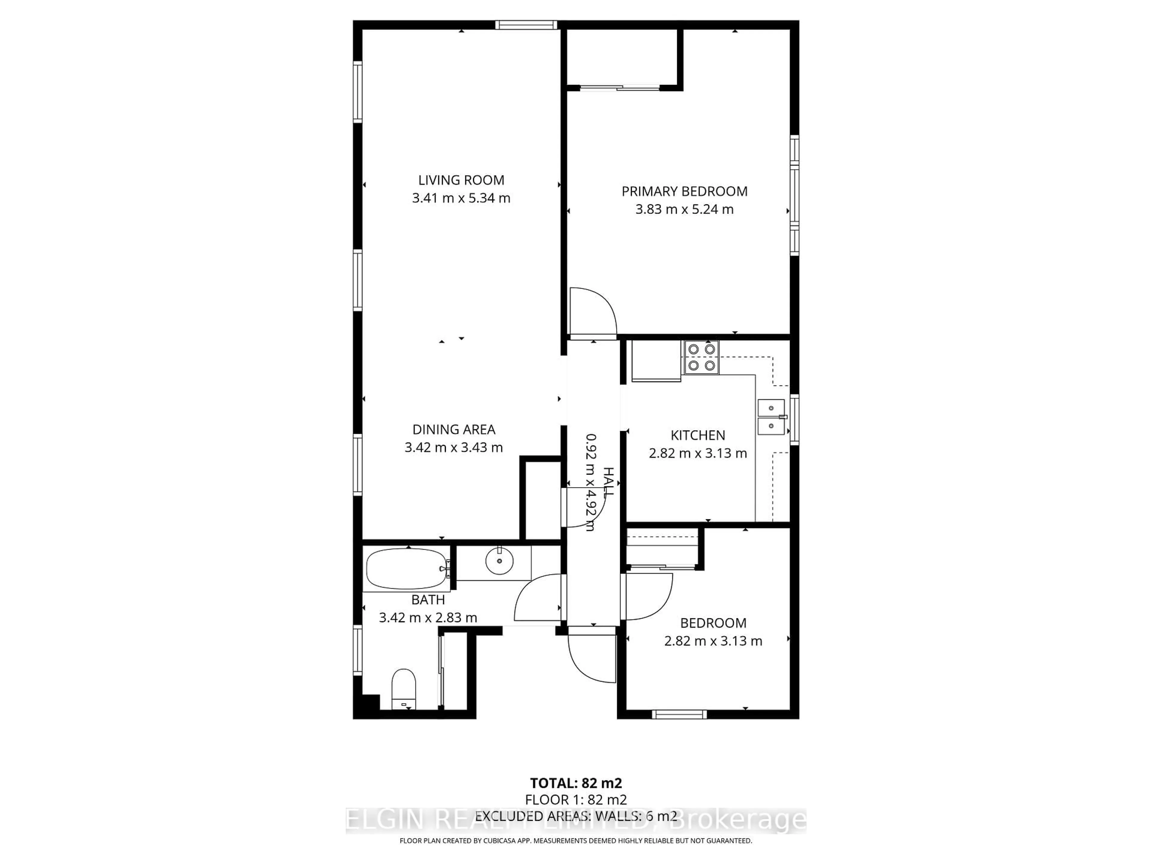 Floor plan for 35-37 Kains St, St. Thomas Ontario N5P 1N1