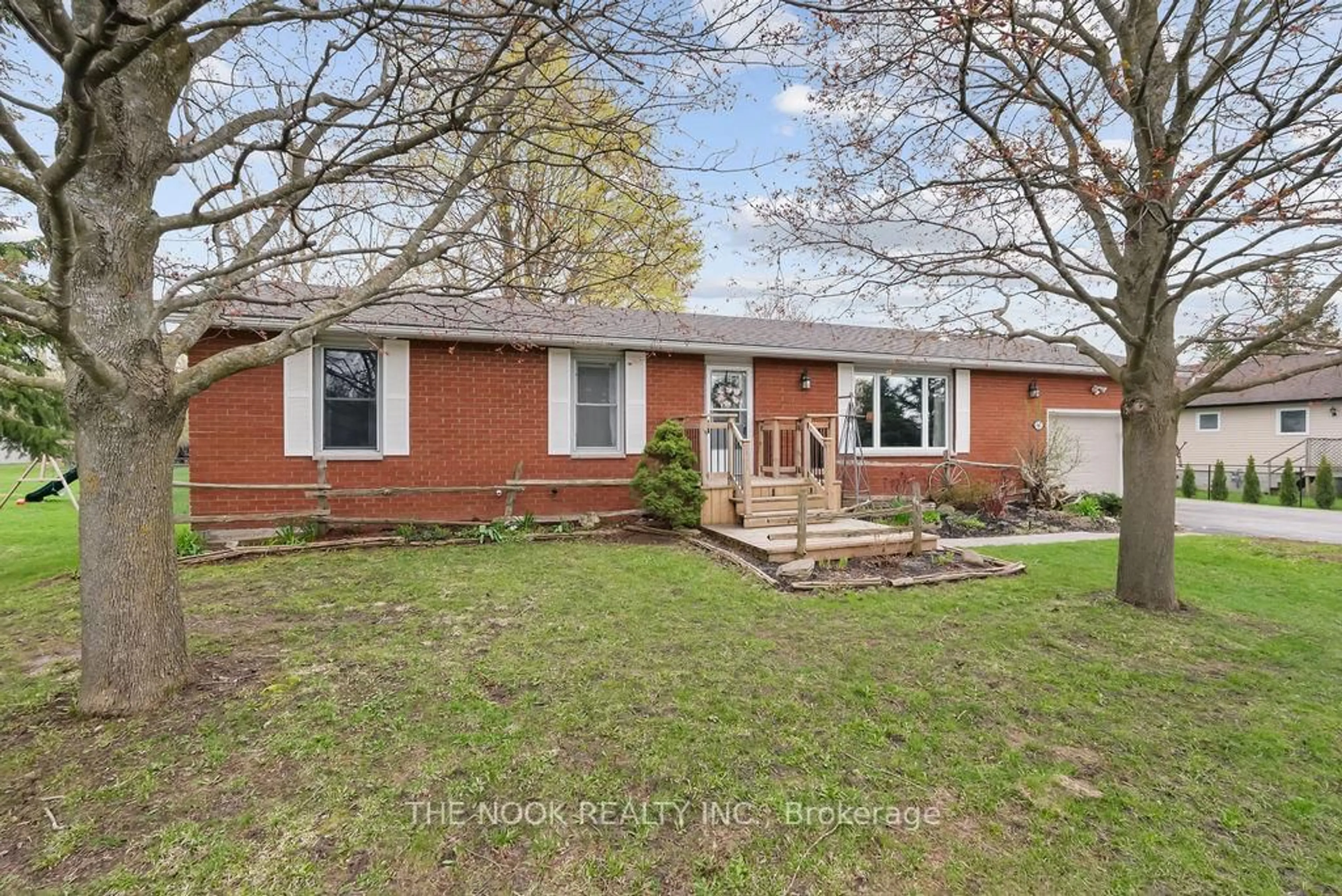 Home with brick exterior material, street for 16 Robmar Cres, Kawartha Lakes Ontario K0M 2J0