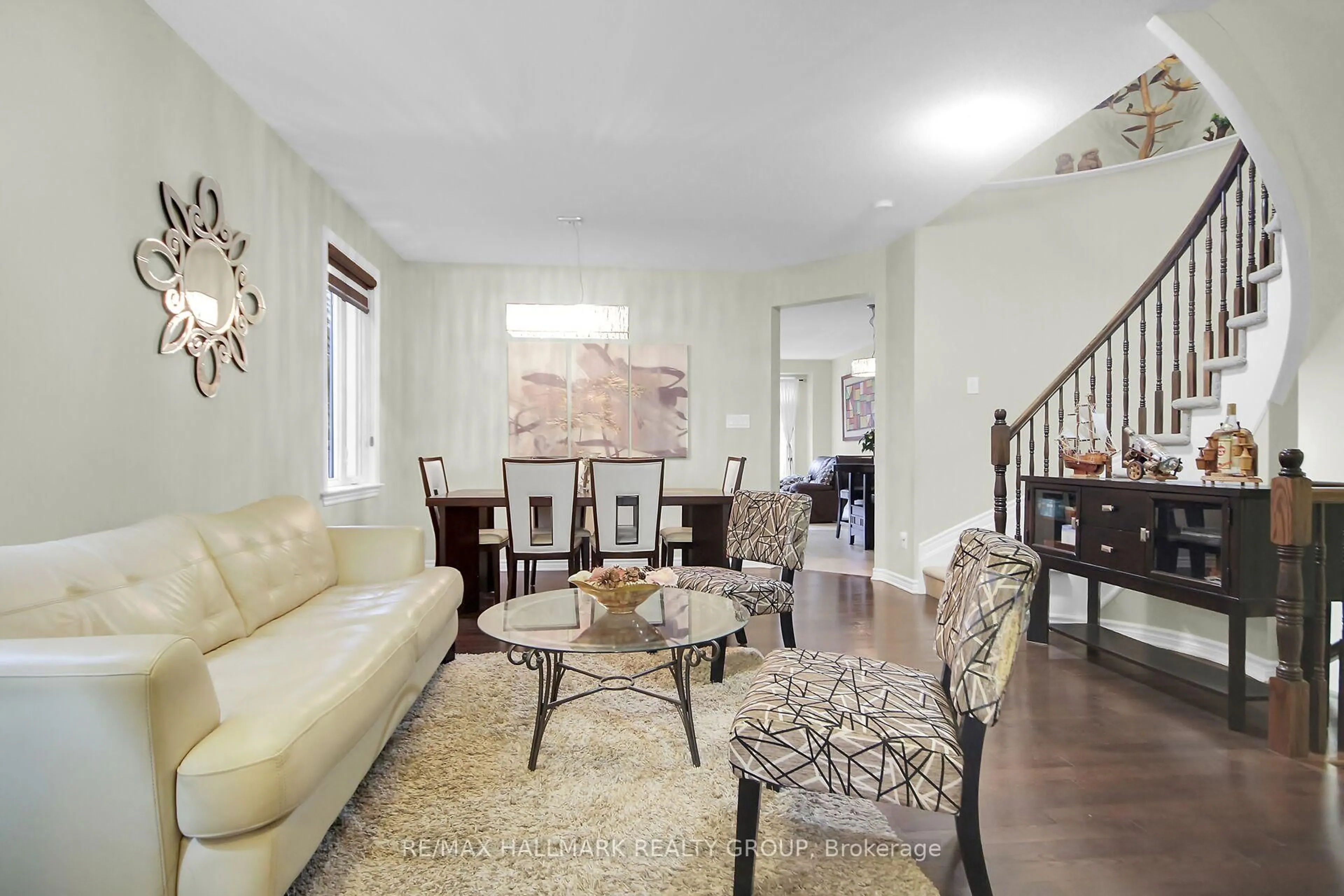 Living room with furniture, unknown for 173 Highbury Park Dr, Ottawa Ontario K2J 5Y1