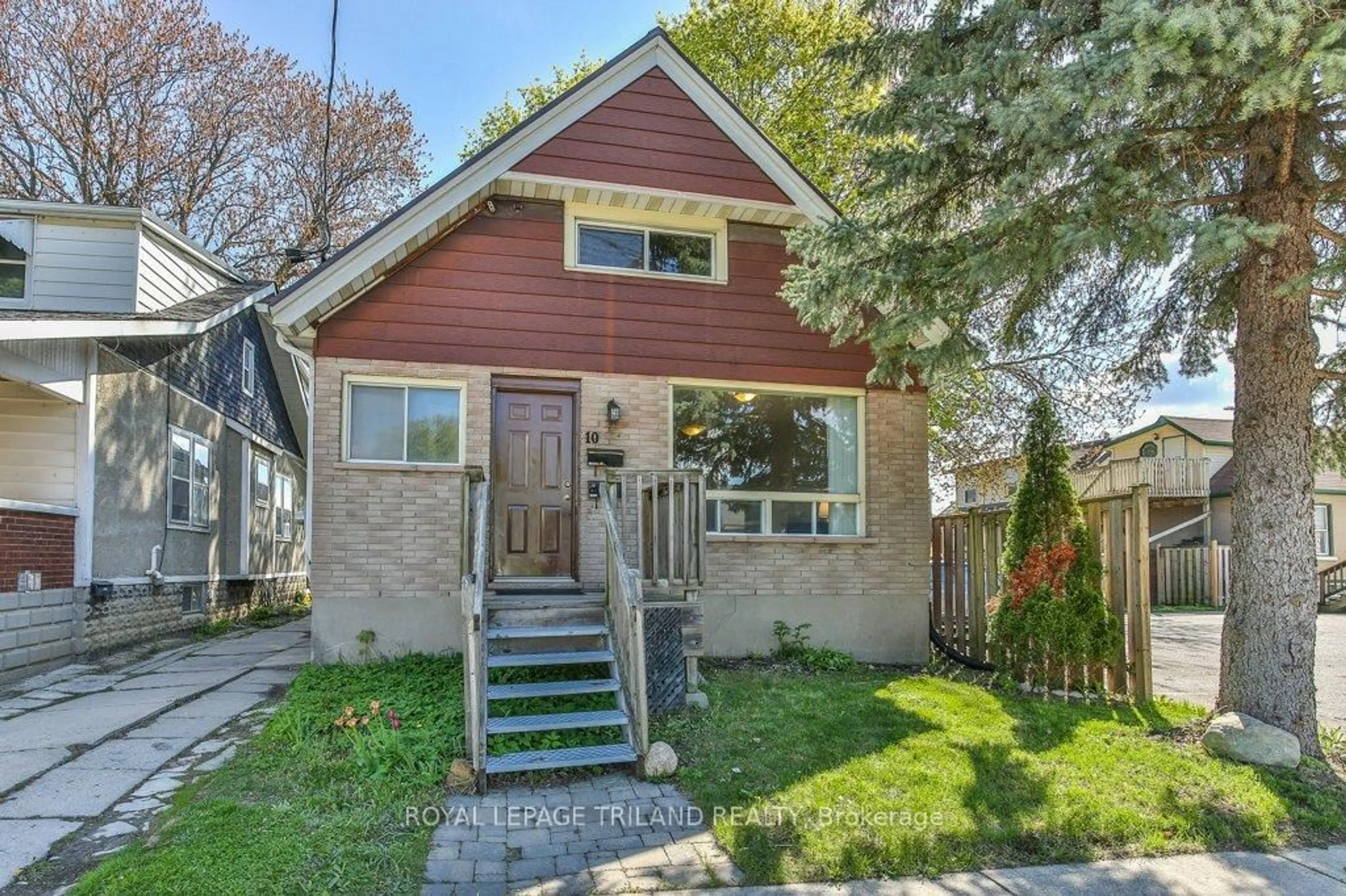 Home with brick exterior material, street for 10 LINWOOD St, London East Ontario N5Y 1W2
