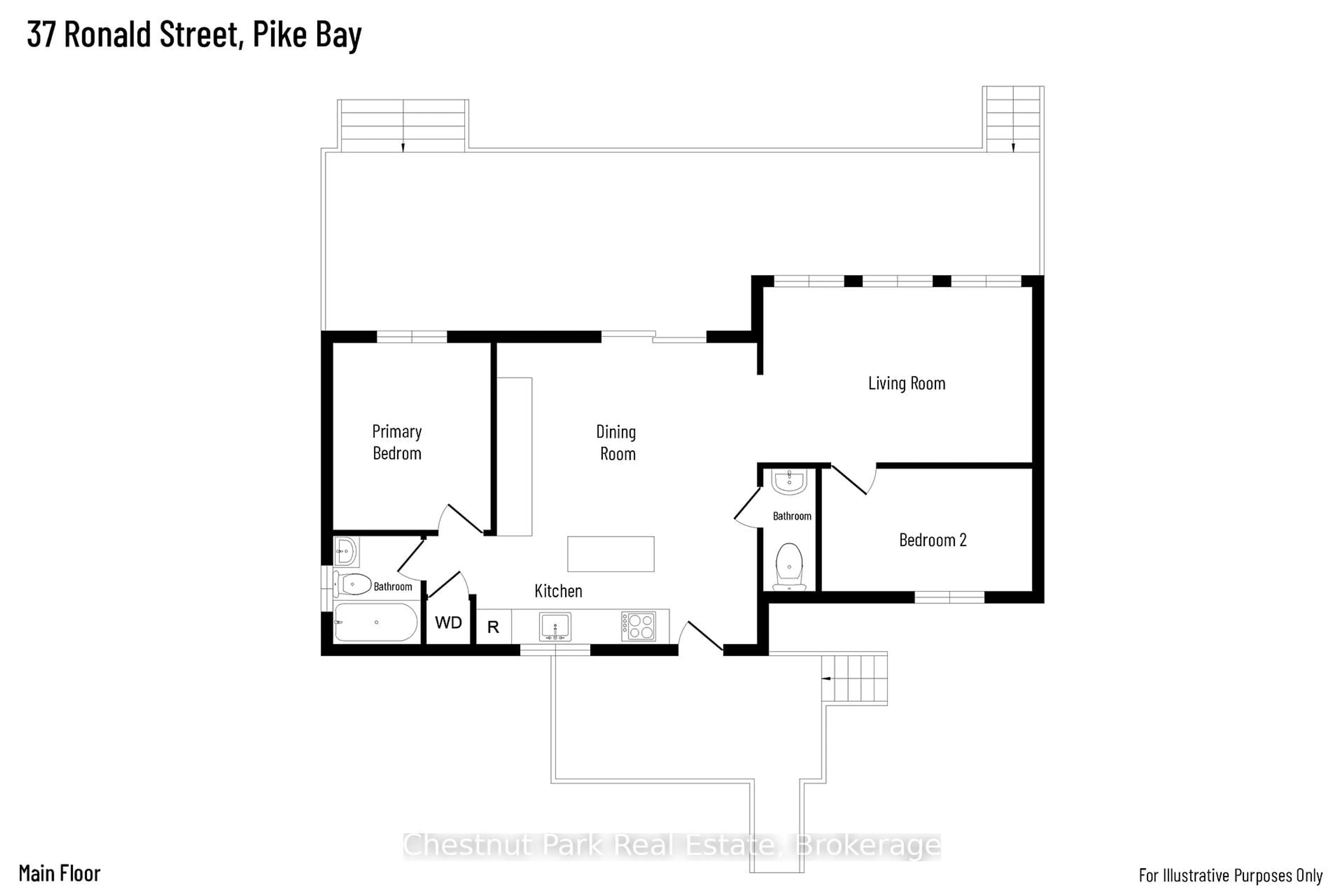 Floor plan for 37 RONALD St, Northern Bruce Peninsula Ontario N0H 1X0