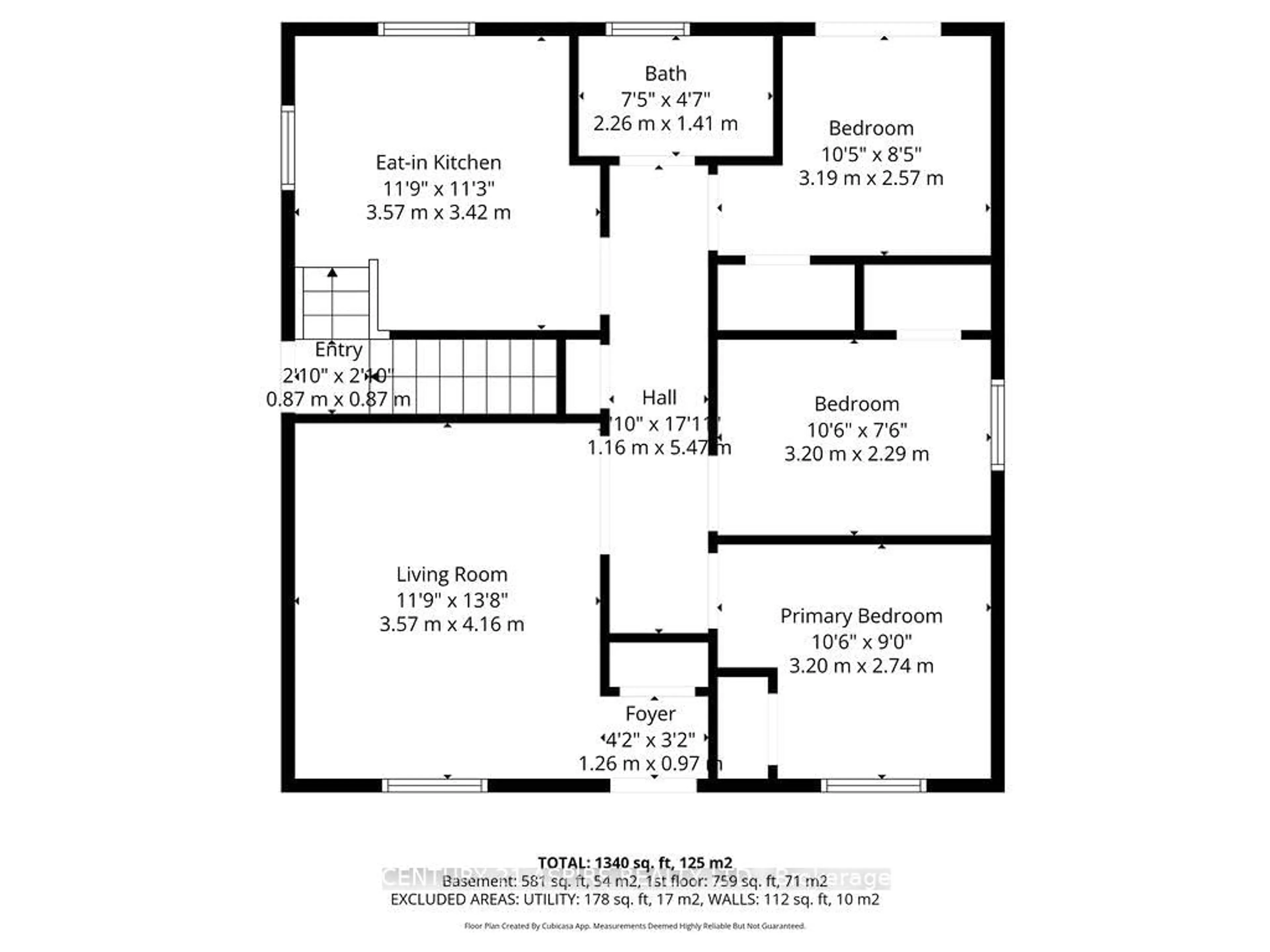 Floor plan for 832 River Rd, Pembroke Ontario K8A 1A7