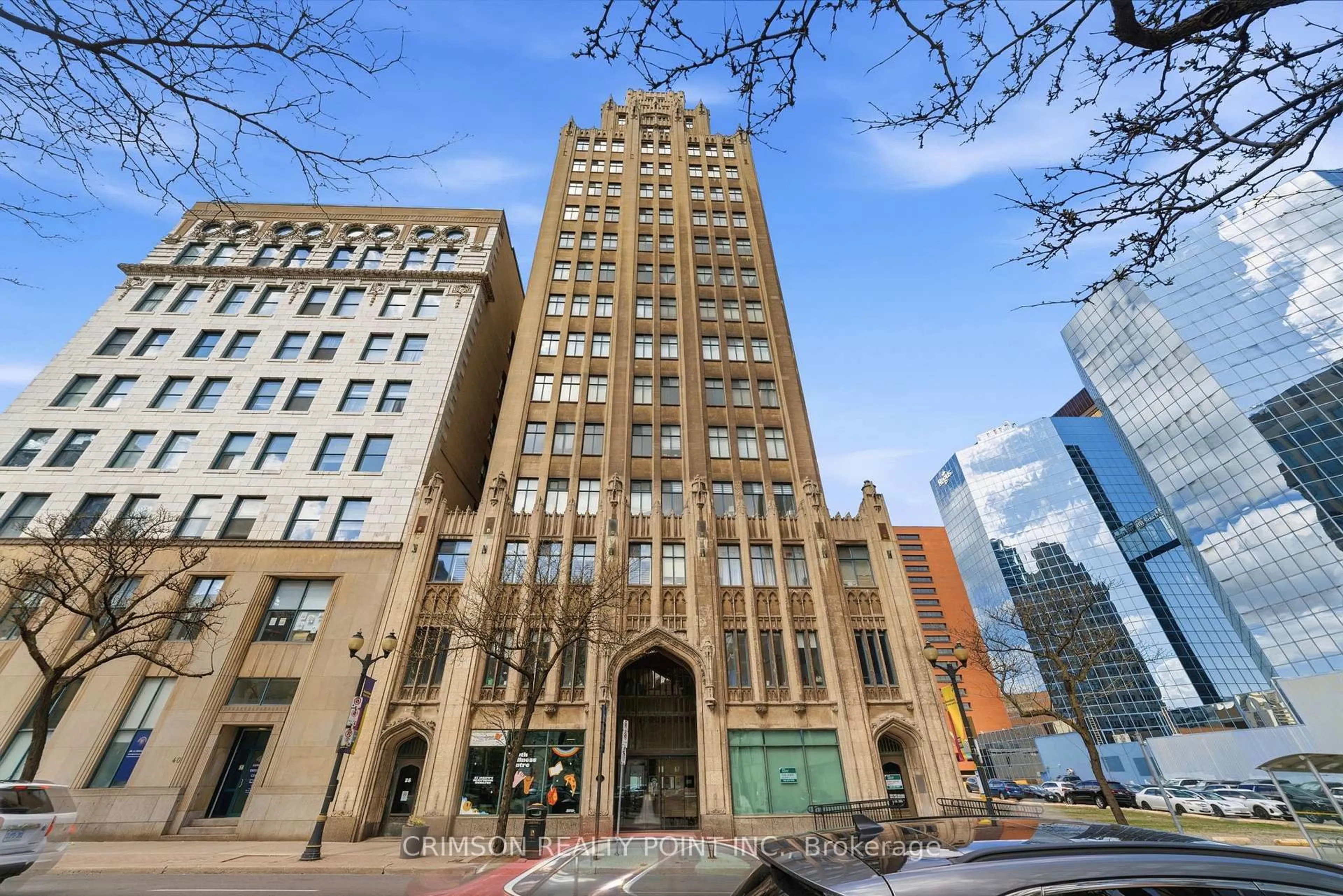 Indoor foyer for 36 James St #507, Hamilton Ontario L8P 4W4