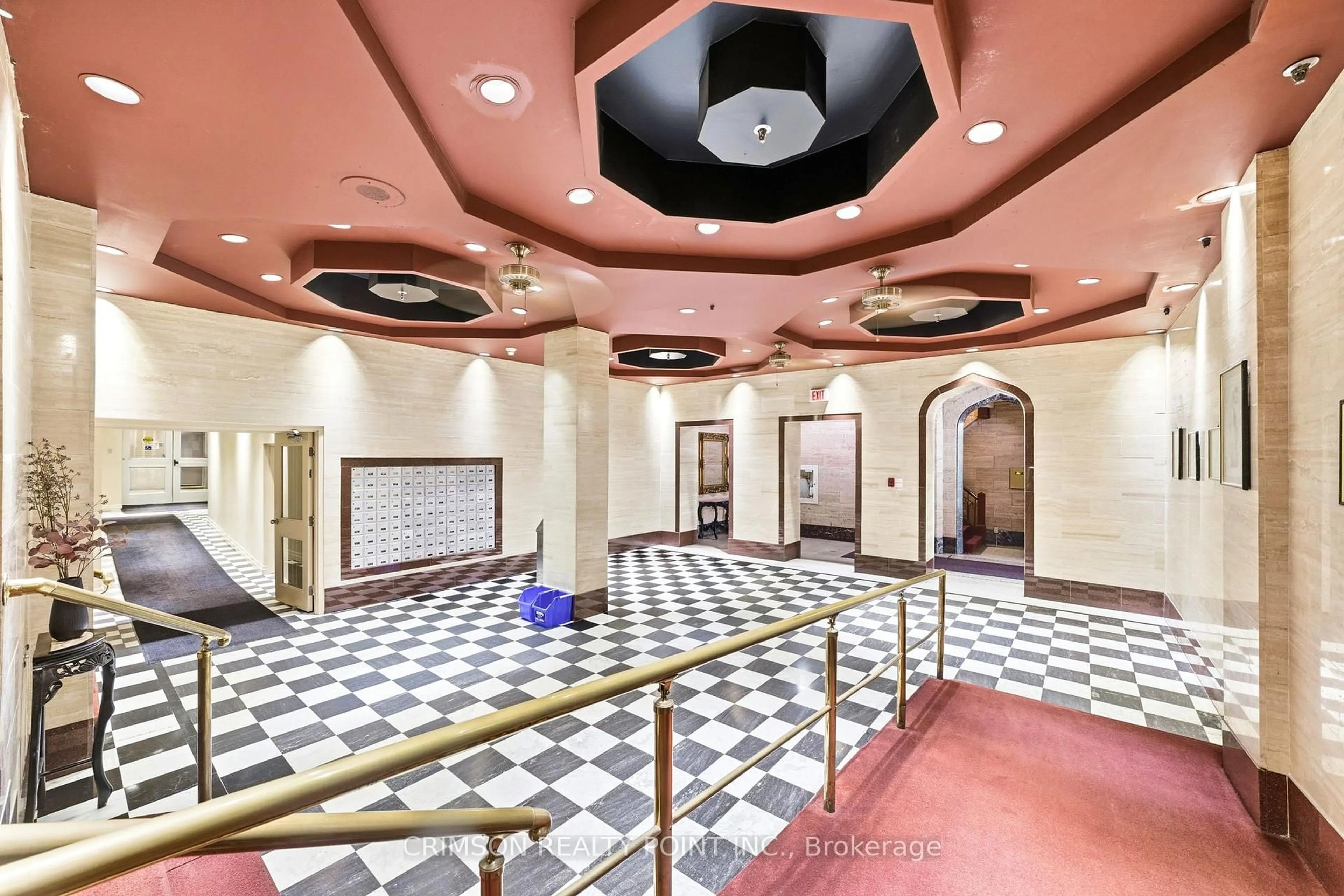 Indoor foyer for 36 James St #507, Hamilton Ontario L8P 4W4