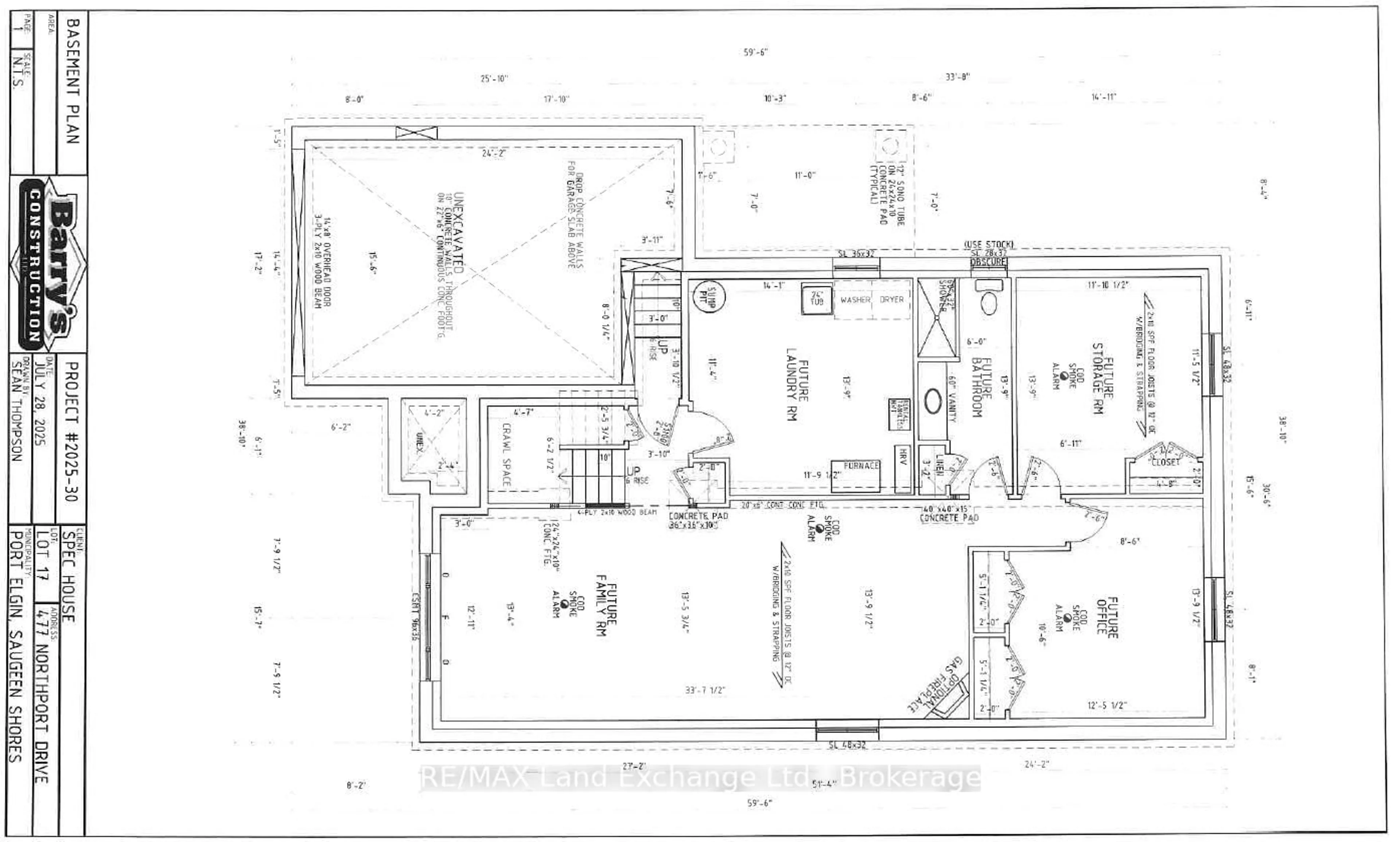 Floor plan for 477 Northport Dr, Saugeen Shores Ontario N0H 2C8