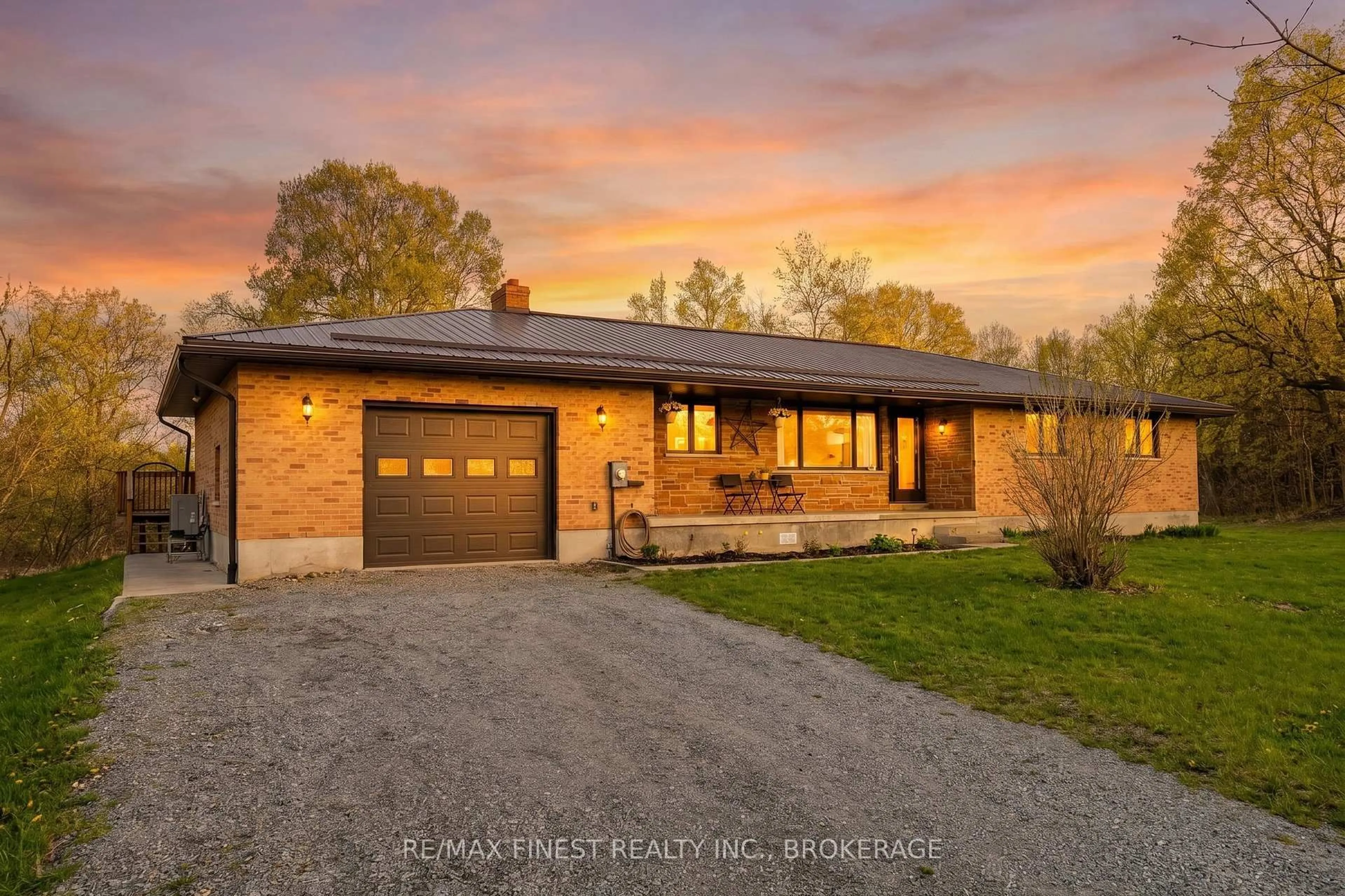 Home with brick exterior material, street for 4834 Battersea Rd, Battersea Ontario K0H 1H0