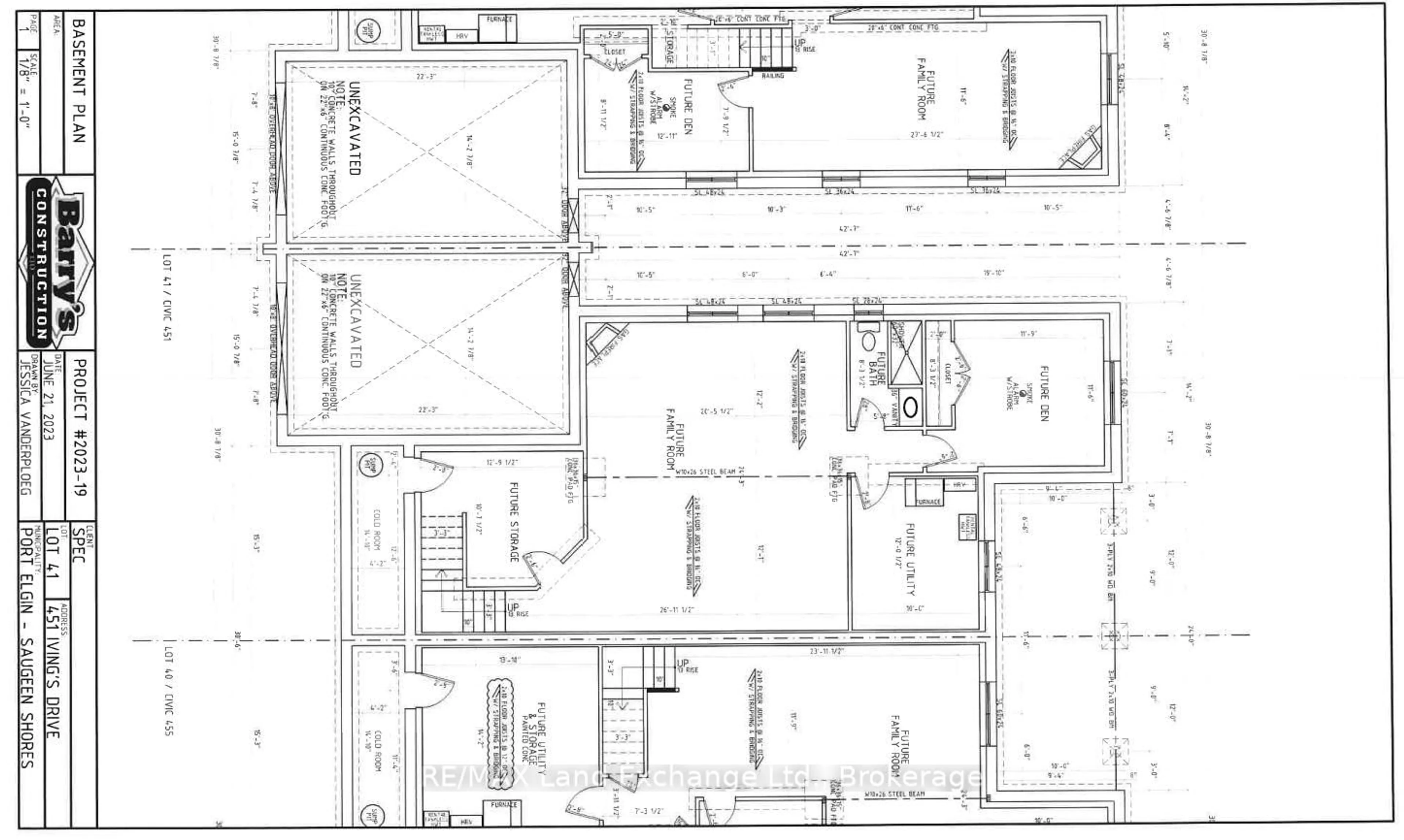 Floor plan for 451 IVINGS Dr, Saugeen Shores Ontario N0H 2C3
