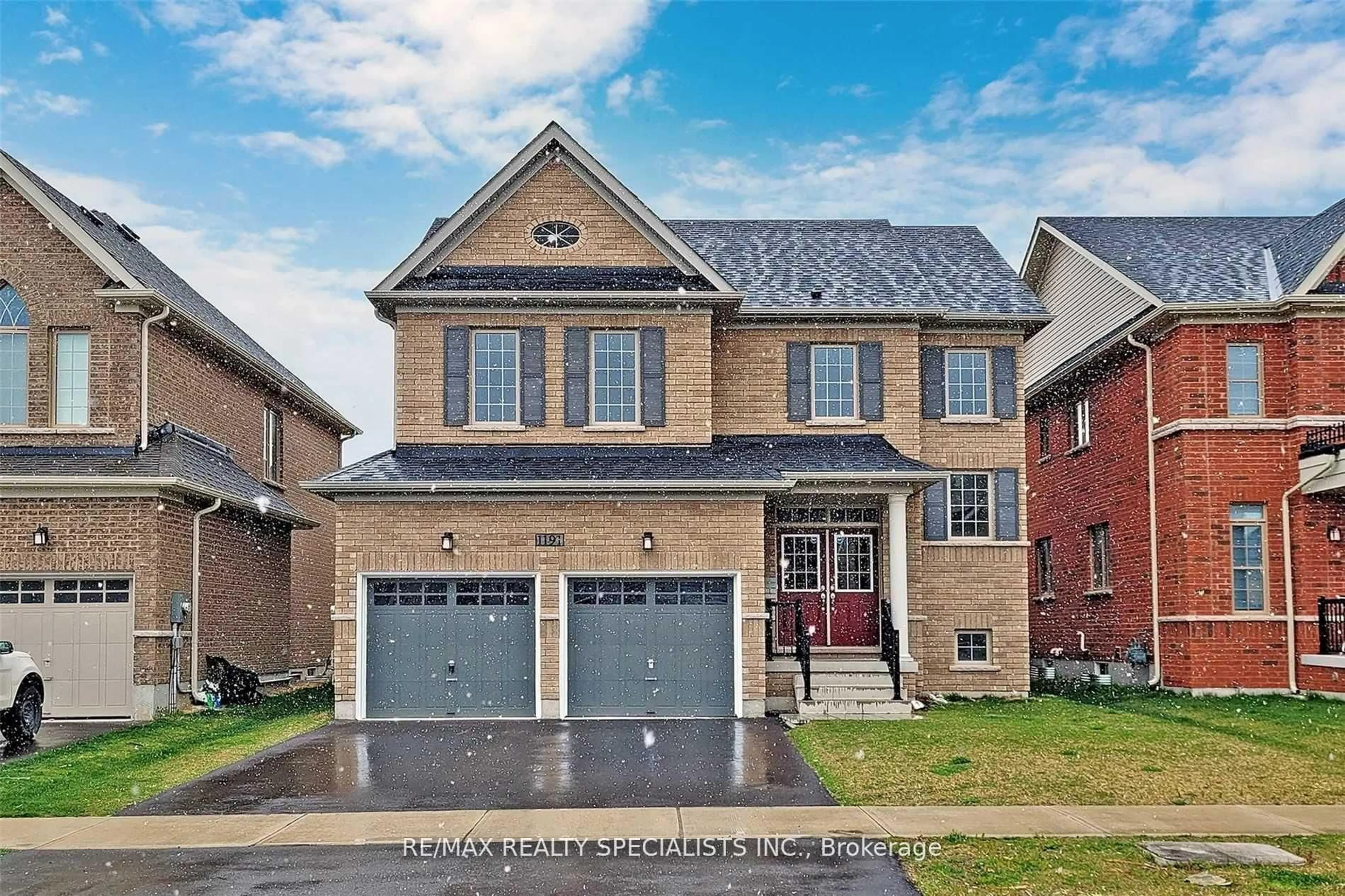 Home with brick exterior material, street for 1191 Upper Thames Dr, Woodstock Ontario N4T 0L3