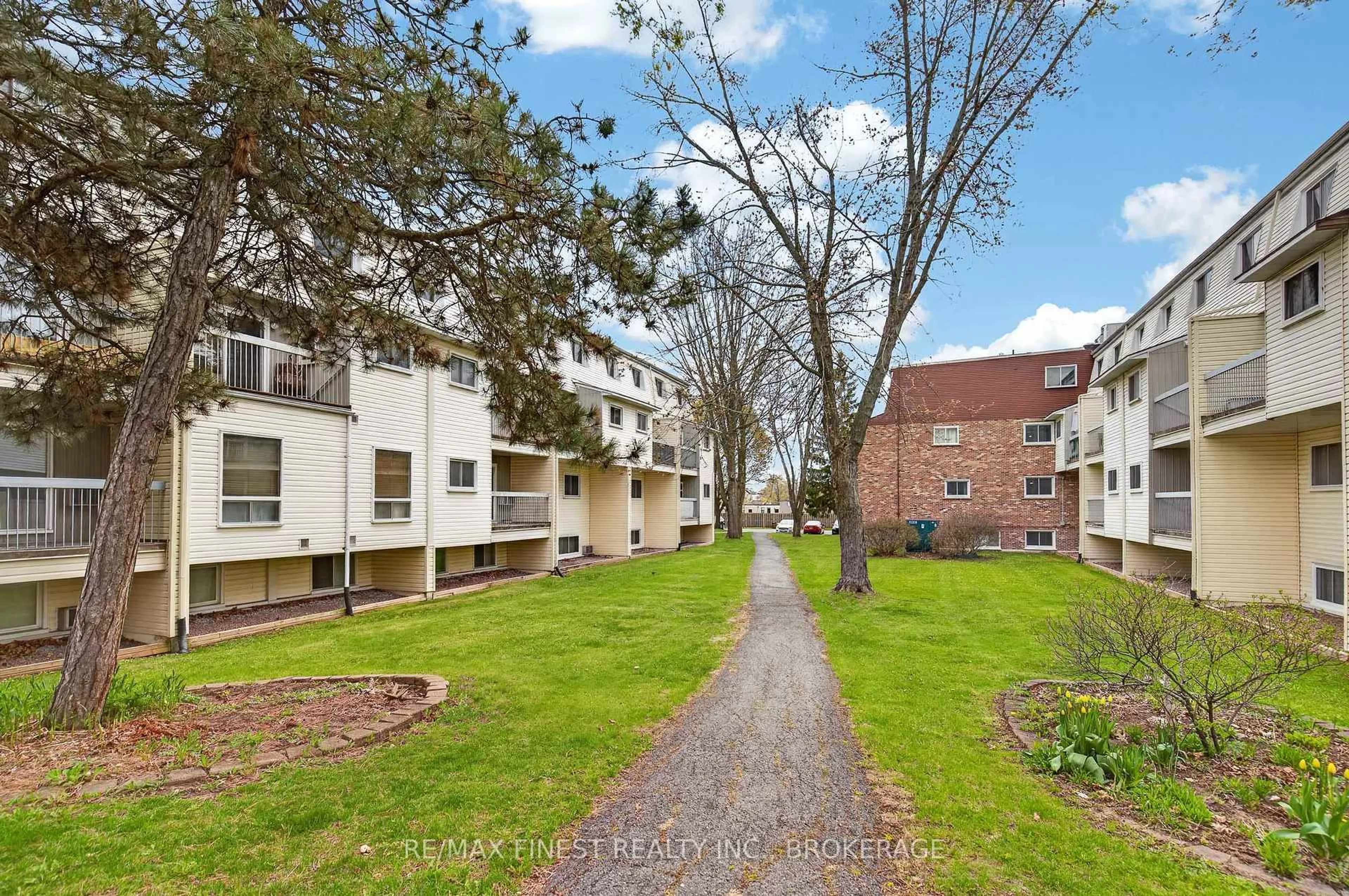 Patio, street for 835 Milford Dr #110, Kingston Ontario K7P 1A7