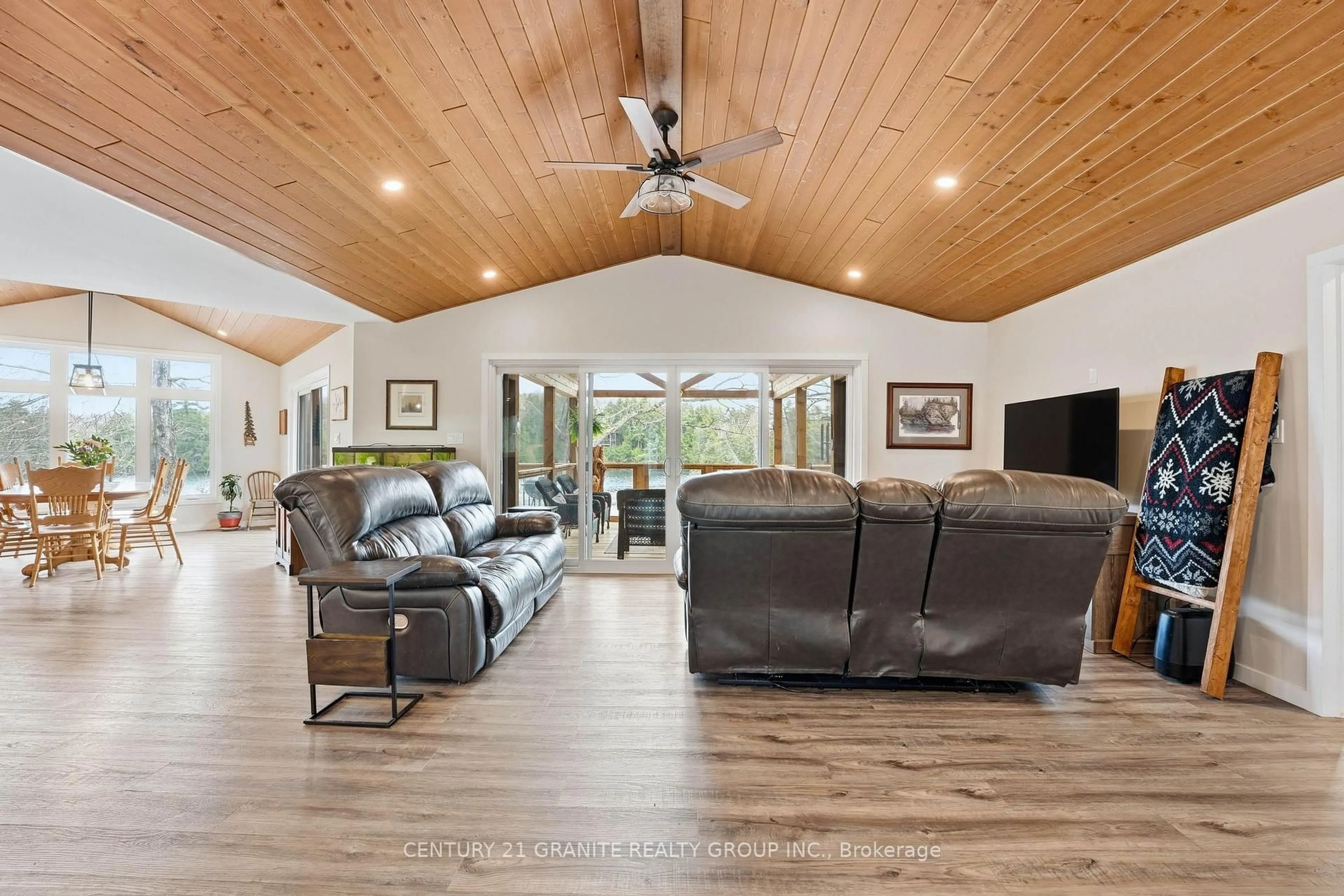 Living room with furniture, unknown for 1407 Abrams Rd, Highlands East Ontario K0L 1C0