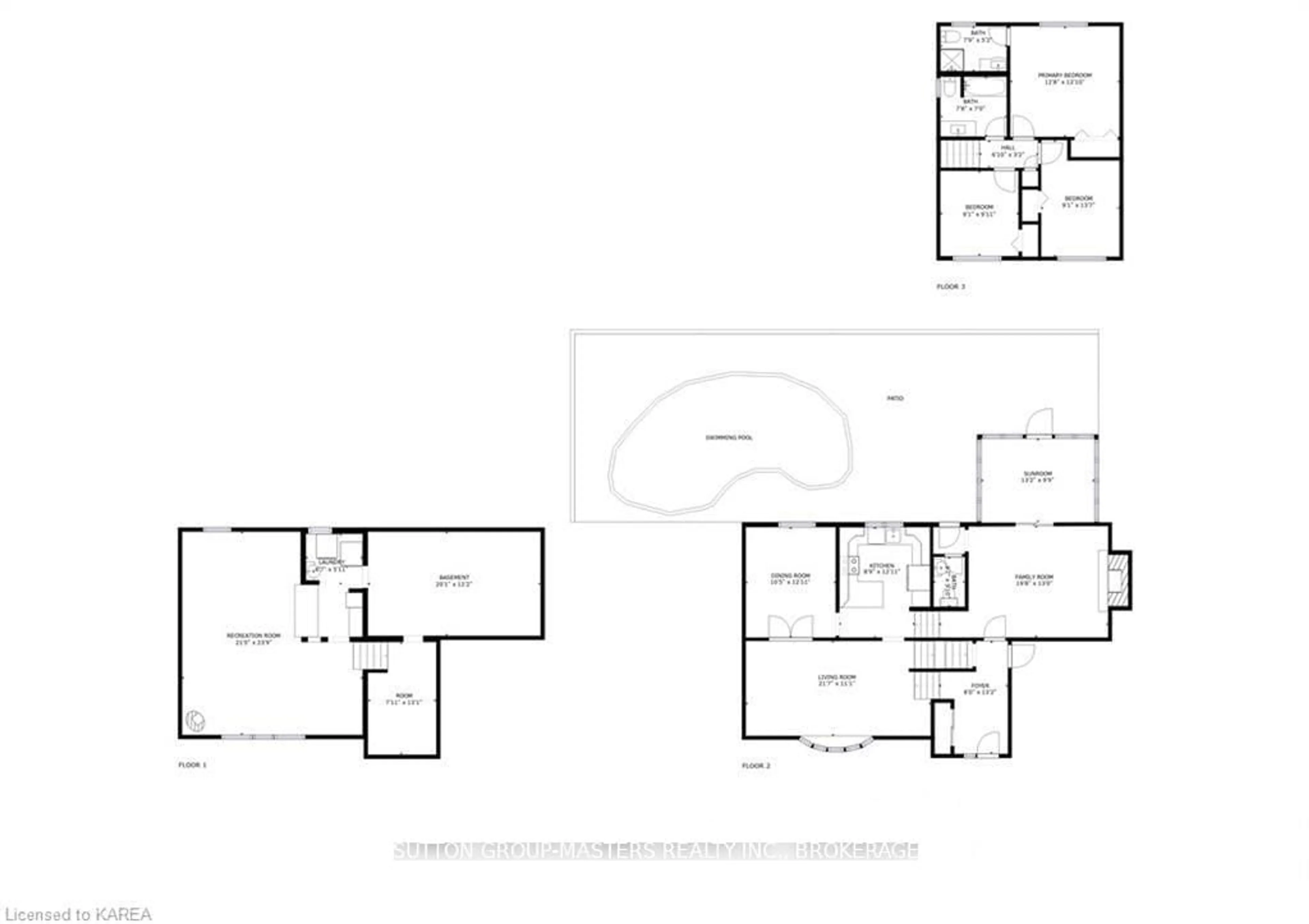 Floor plan for 715 Collins Bay Rd, Kingston Ontario K7M 5H1