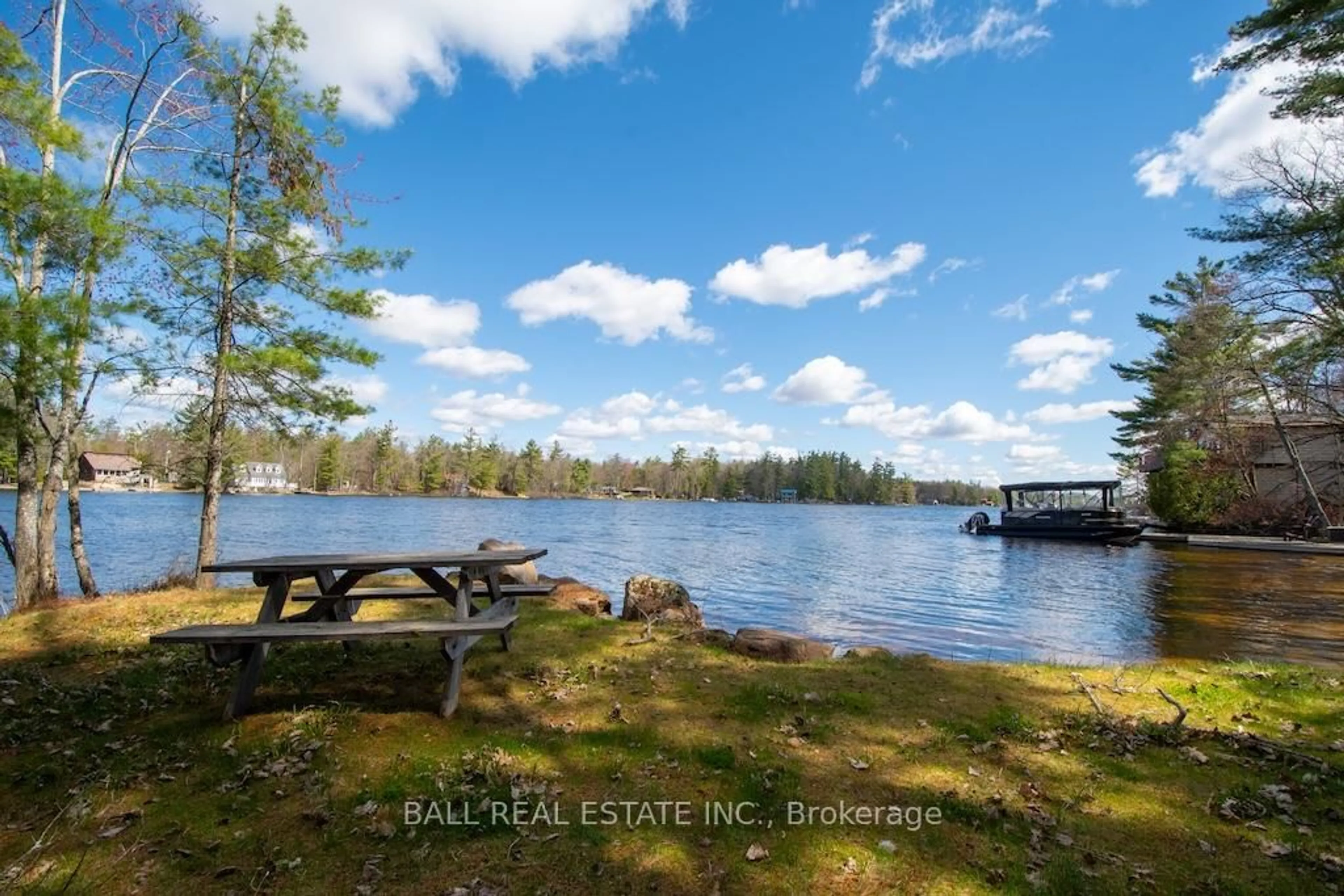 Patio, water/lake/river/ocean view for 385 Island 38 Kasshabog Lake, Havelock-Belmont-Methuen Ontario K0L 1Z0