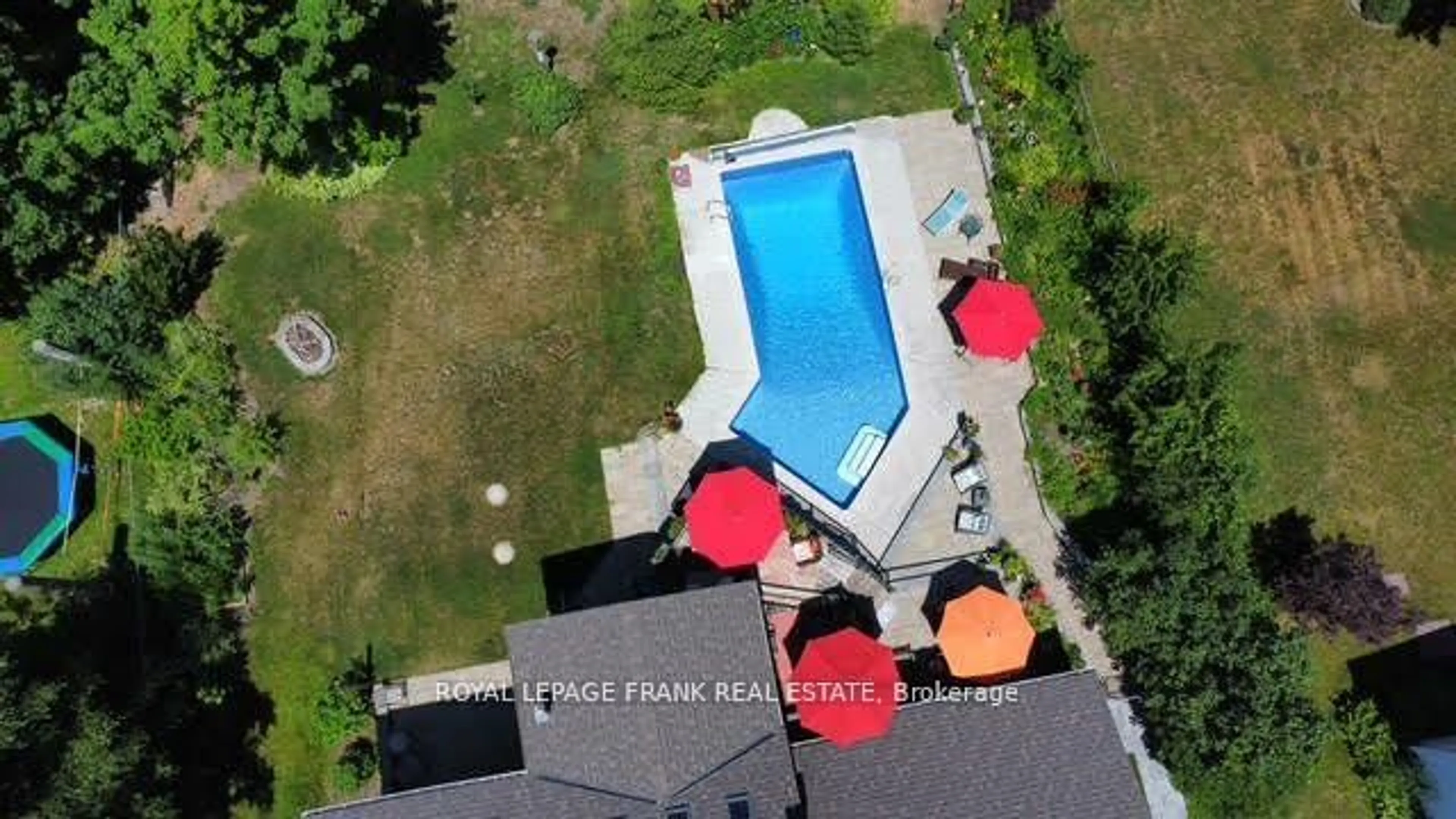 A pic from outside/outdoor area/front of a property/back of a property/a pic from drone, water/lake/river/ocean view for 494 5th Line, Selwyn Ontario K9J 0C5