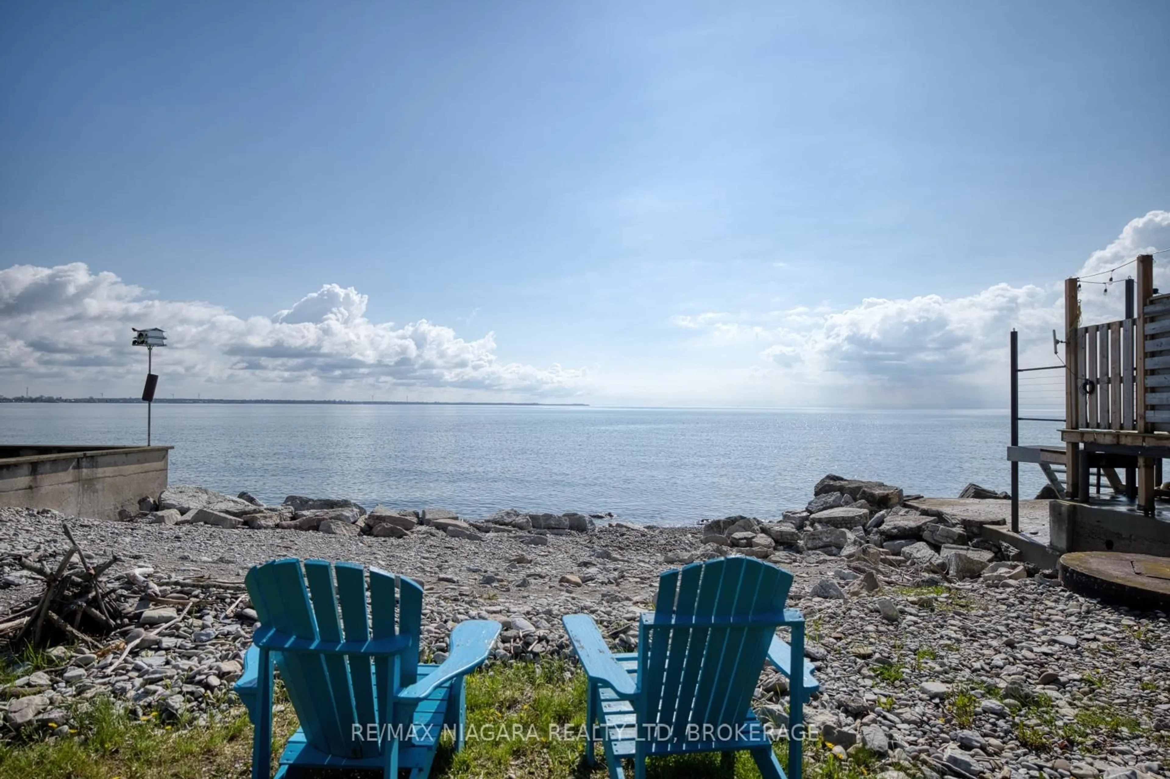 Patio, water/lake/river/ocean view for 20 Mohawk Point Rd, Haldimand Ontario N0A 1K0